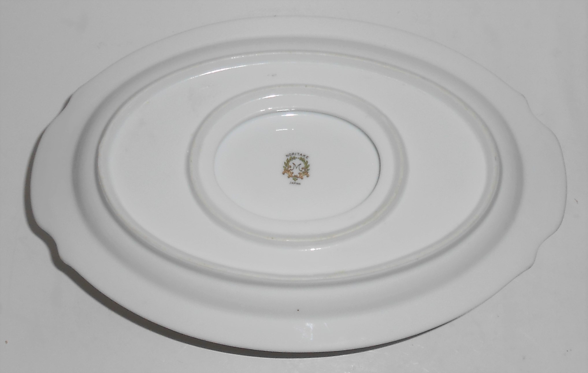 Noritake China Porcelain Floral w/Gold / Red Gravy Bowl
