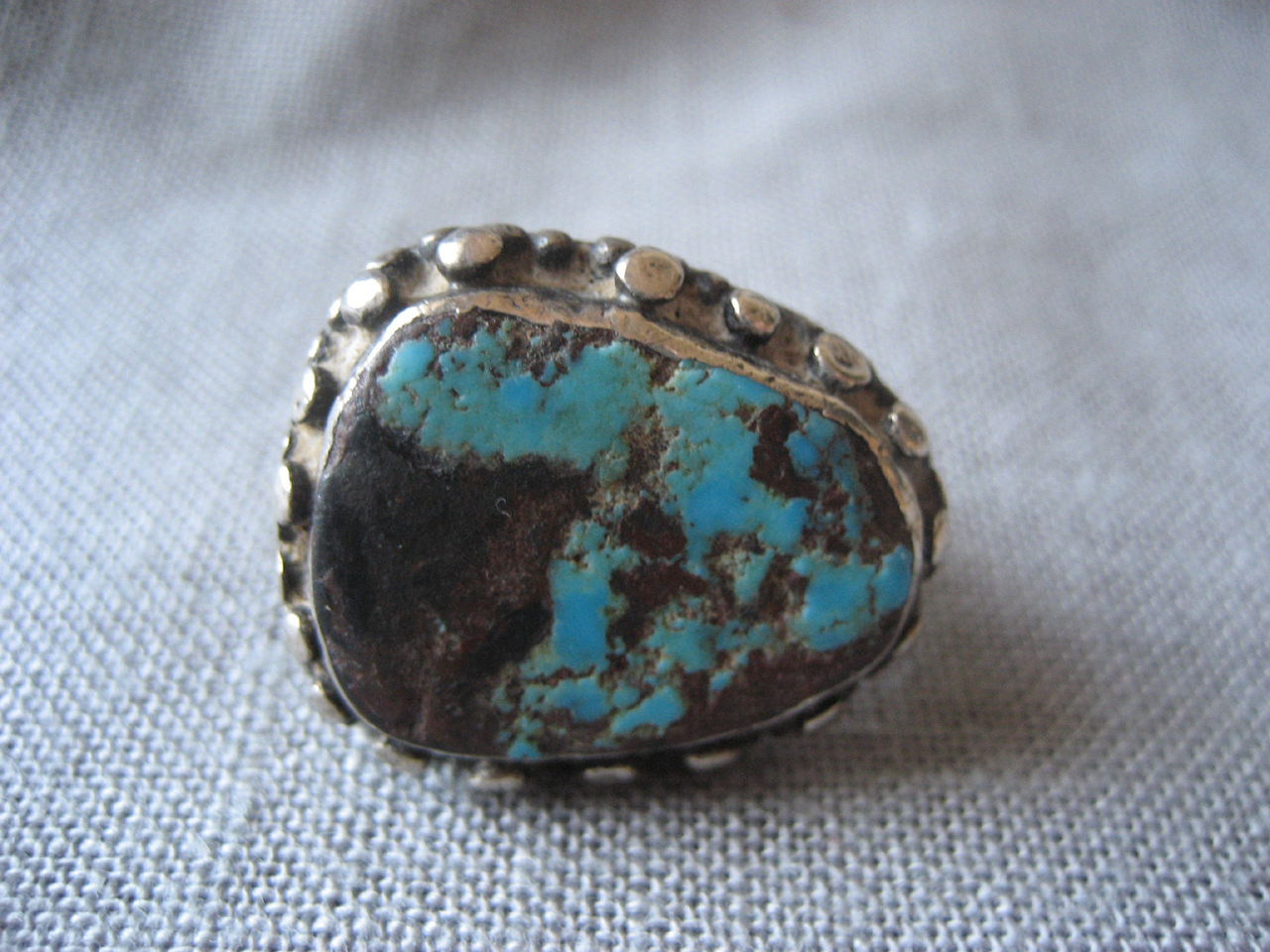 Turquoise and Silver Ring