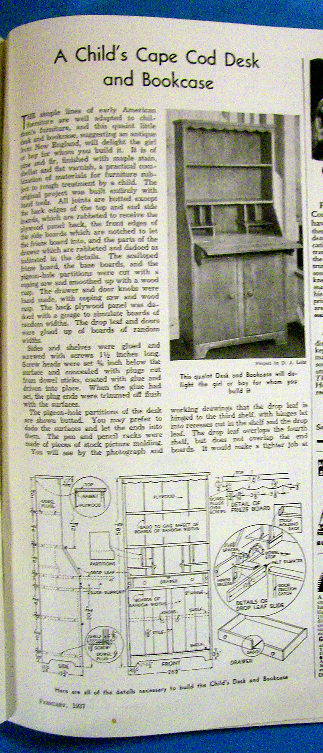 Science and Mechanics Magazine February 1937 Zephyr