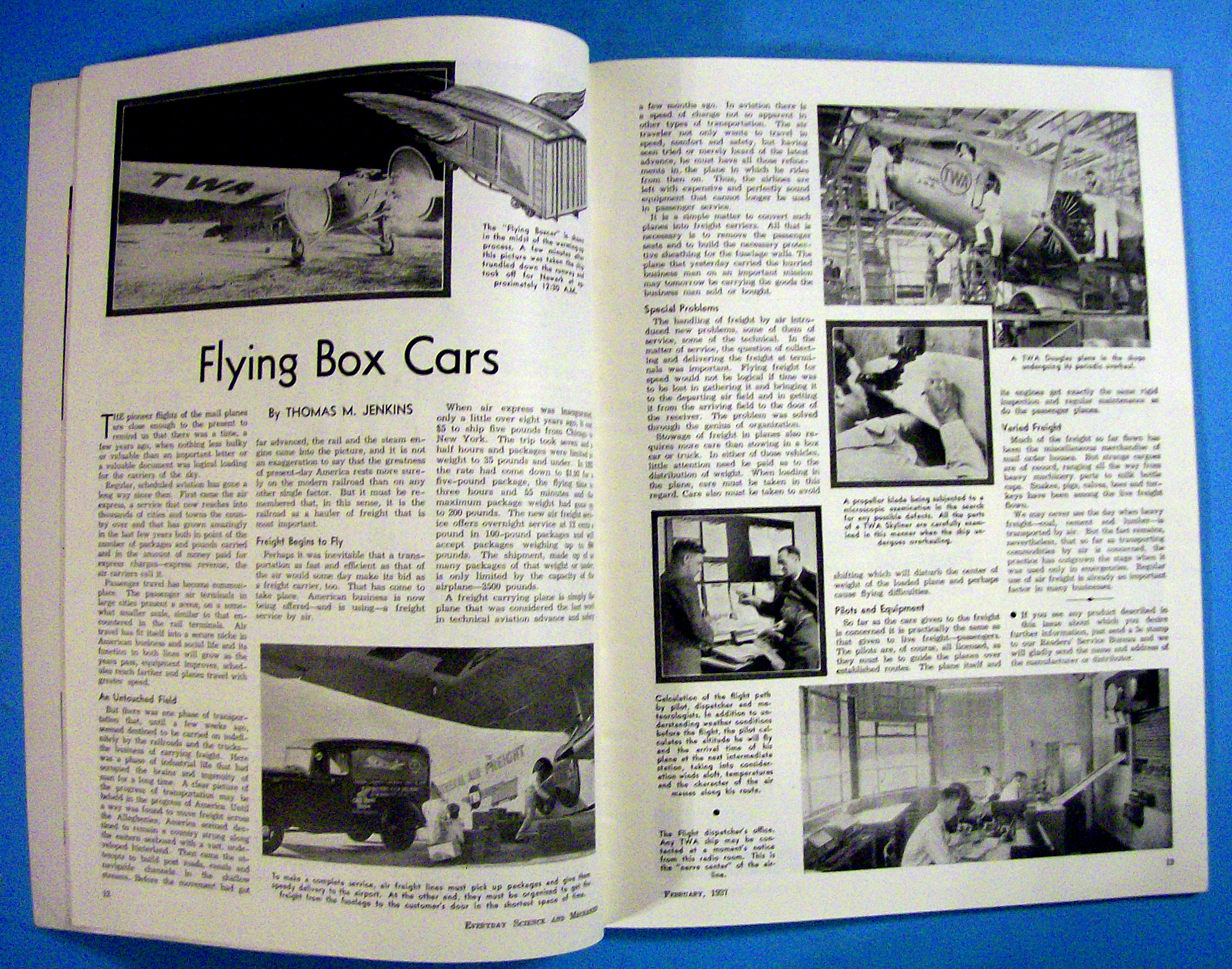 Science and Mechanics Magazine February 1937 Zephyr