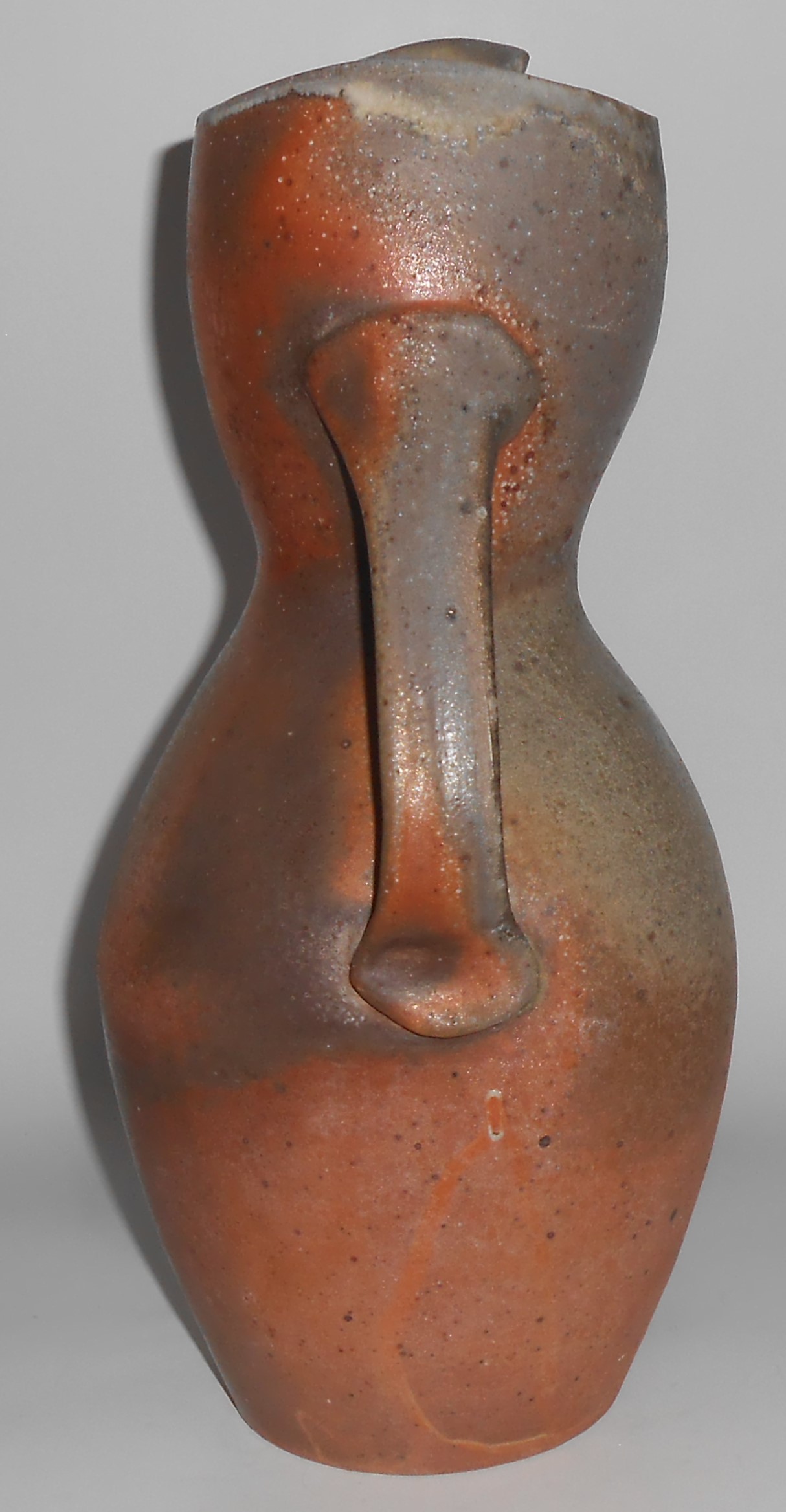 Coleton Lunt Studio Pottery Raku 13'' Pitcher