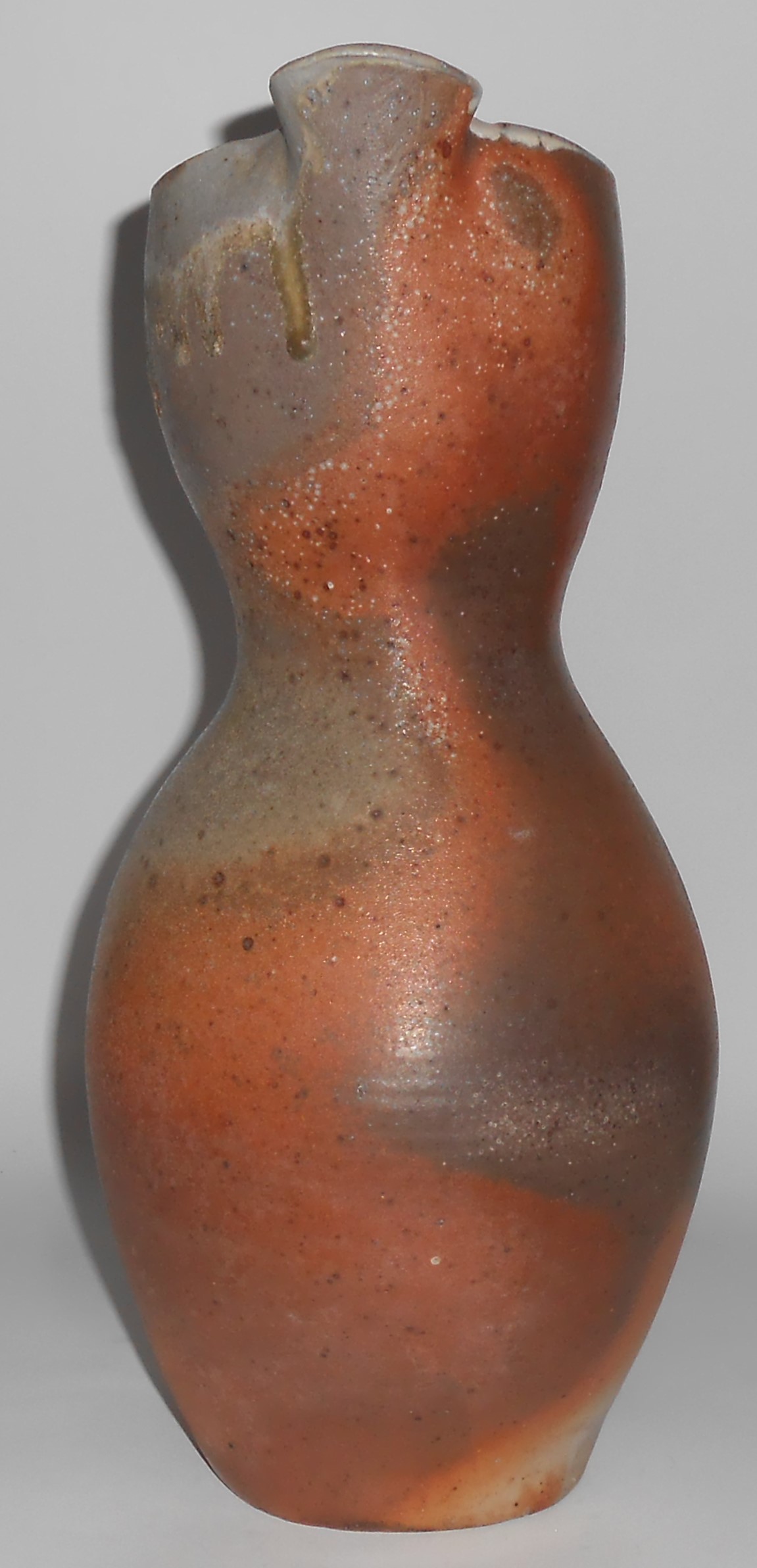 Coleton Lunt Studio Pottery Raku 13'' Pitcher
