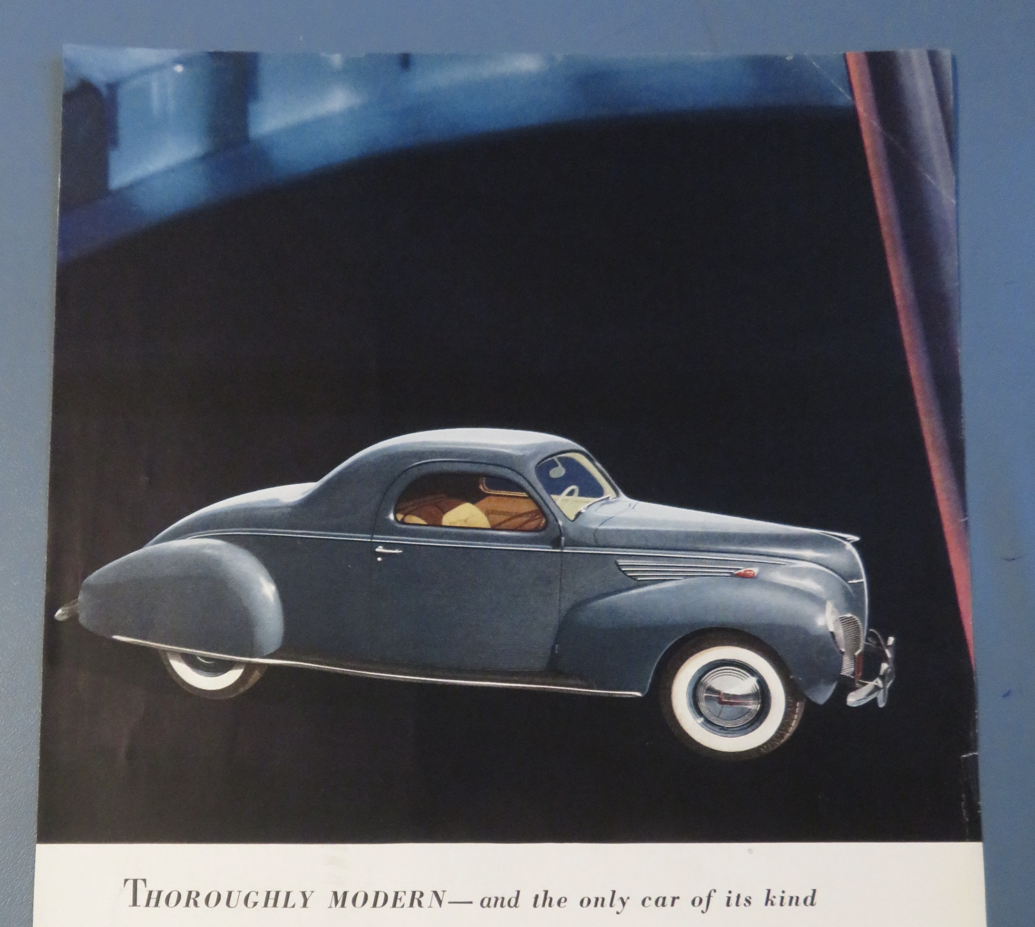 1938 Lincoln Zephyr with Lincoln Zephyr V-12