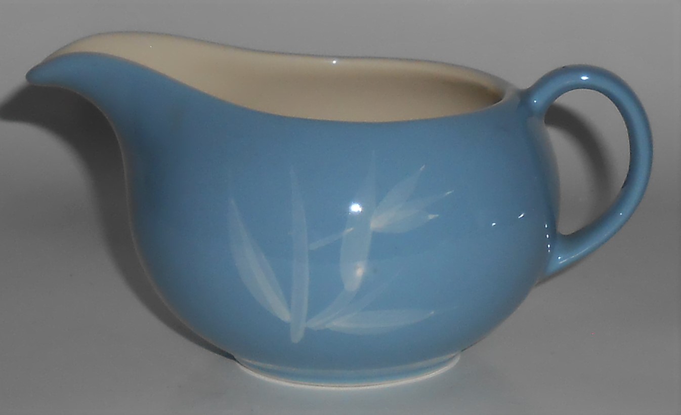 Winfield China Pottery Blue Pacific Creamer