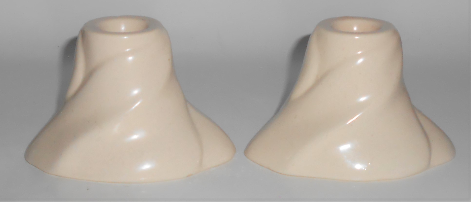 Franciscan Catalina Pottery Floral Oatmeal Candlestick