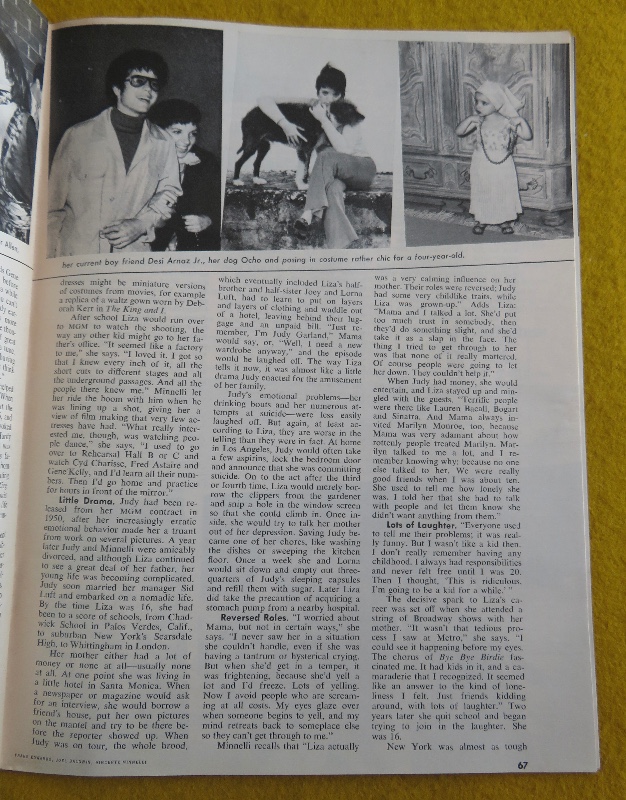 Time Magazine February 28, 1972 Liza Minnelli