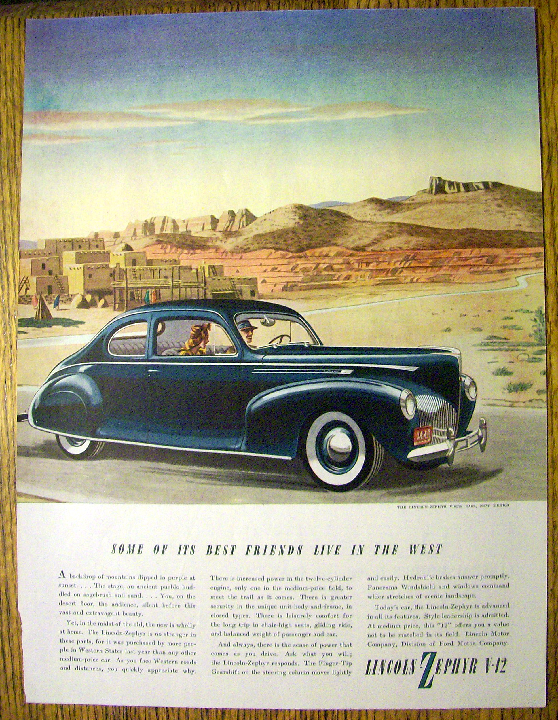 1940 Lincoln Zephyr V-12