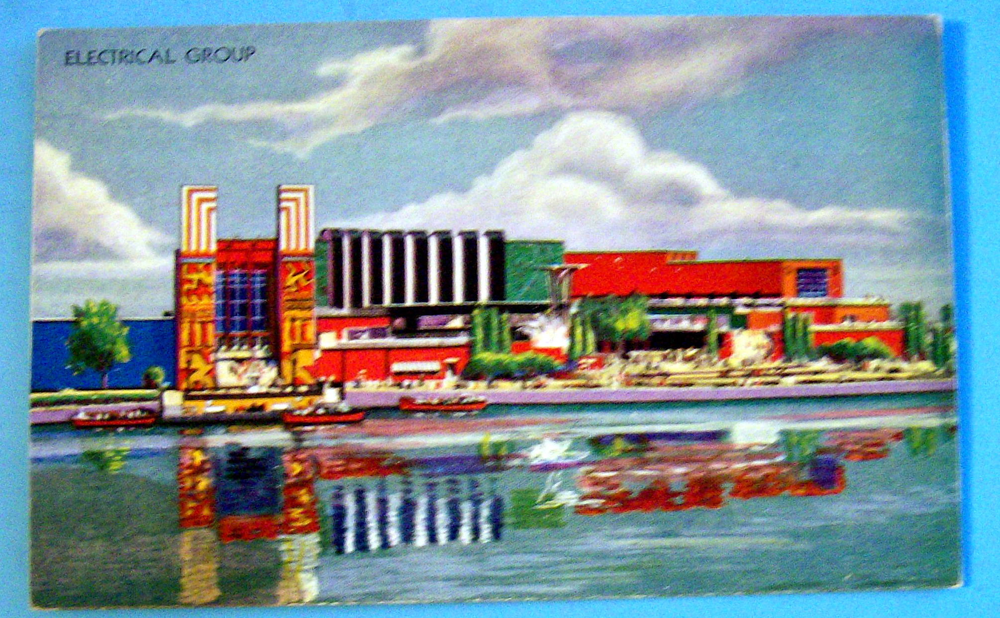 Electrical Group Postcard (Chicago World's Fair)