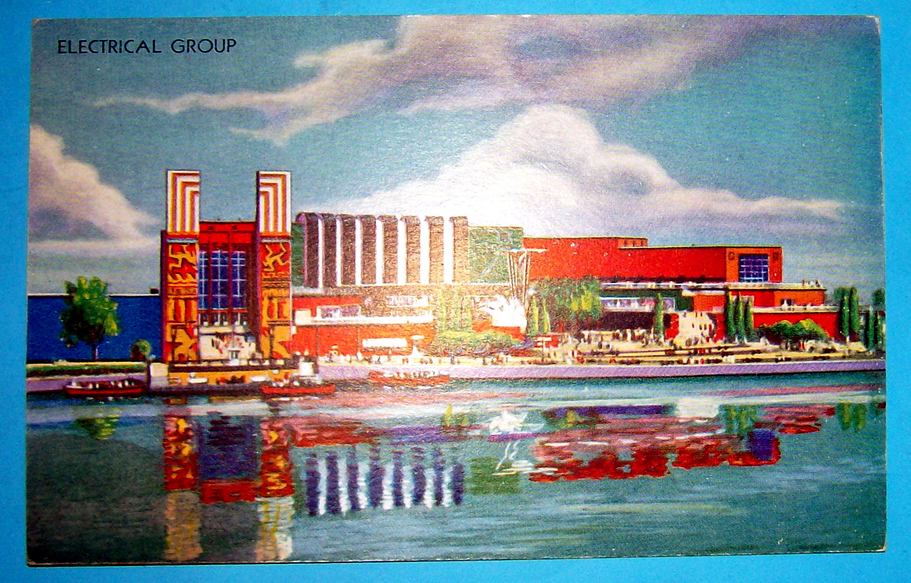 Electrical Group Postcard (Chicago World's Fair)