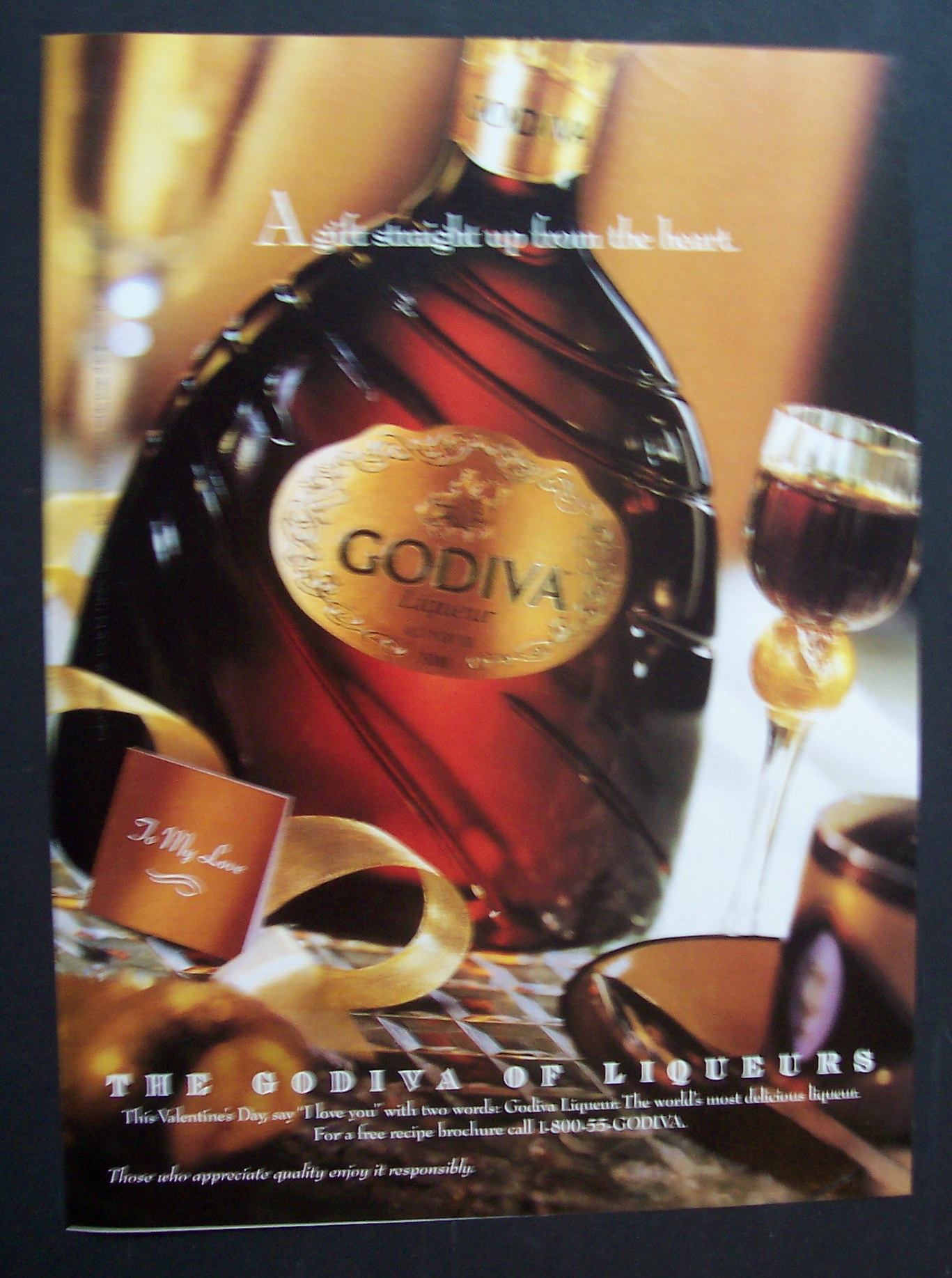 1994 Godiva Liqueur