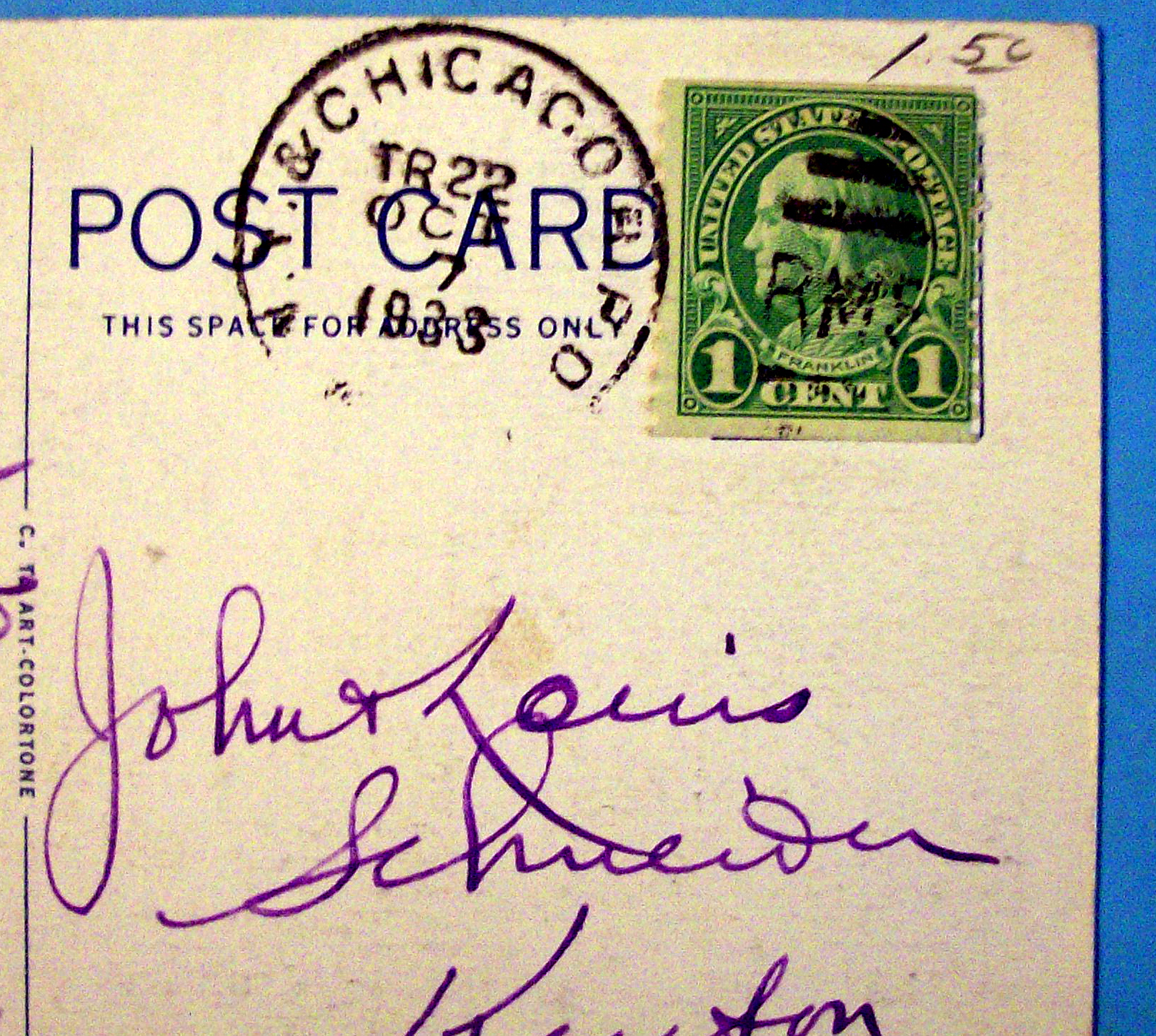 Old Heidelberg Inn Postcard (Chicago World's Fair)