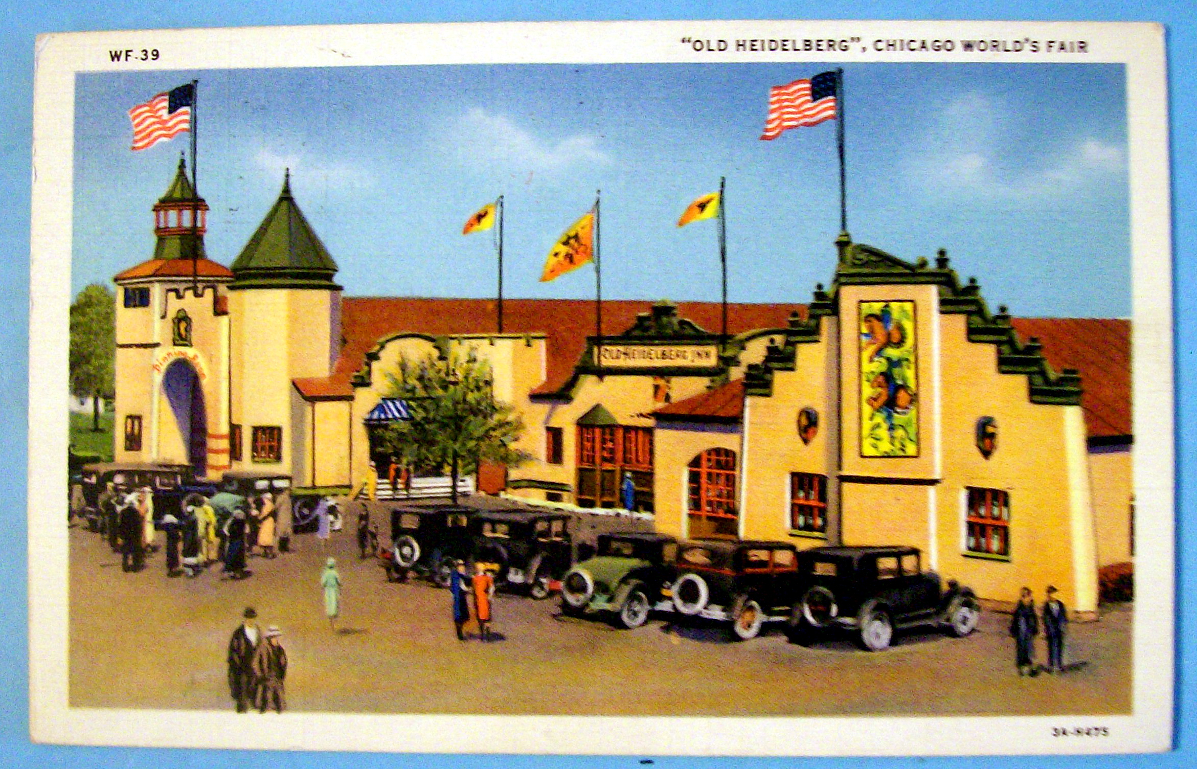 Old Heidelberg Inn Postcard (Chicago World's Fair)