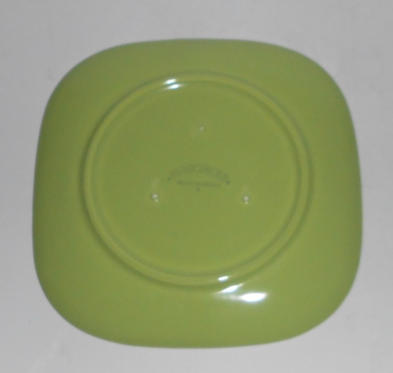 VINTAGE Franciscan Pottery Tiempo Sprout Light Green Bread Plate