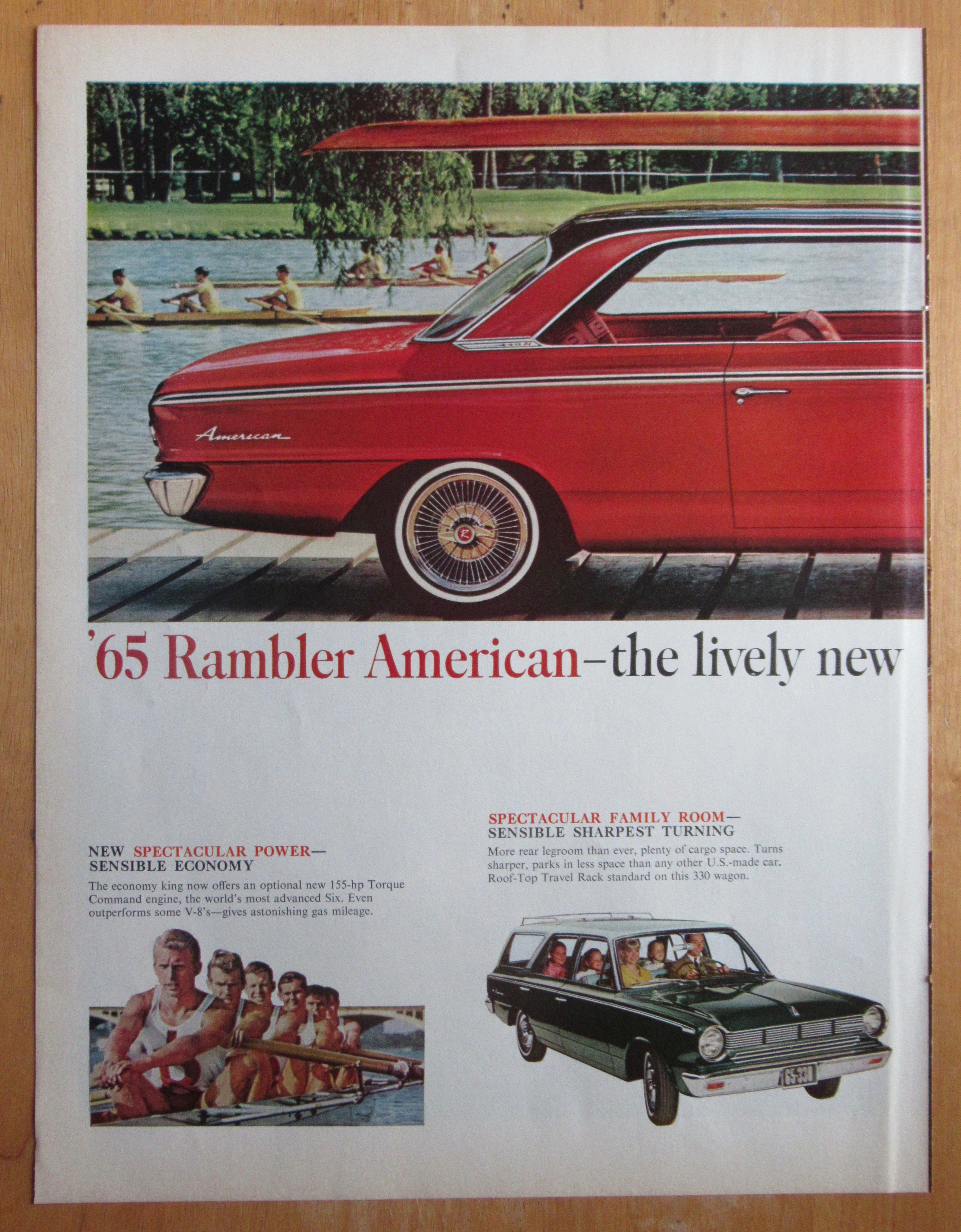 1964 Rambler with the '65 Rambler American
