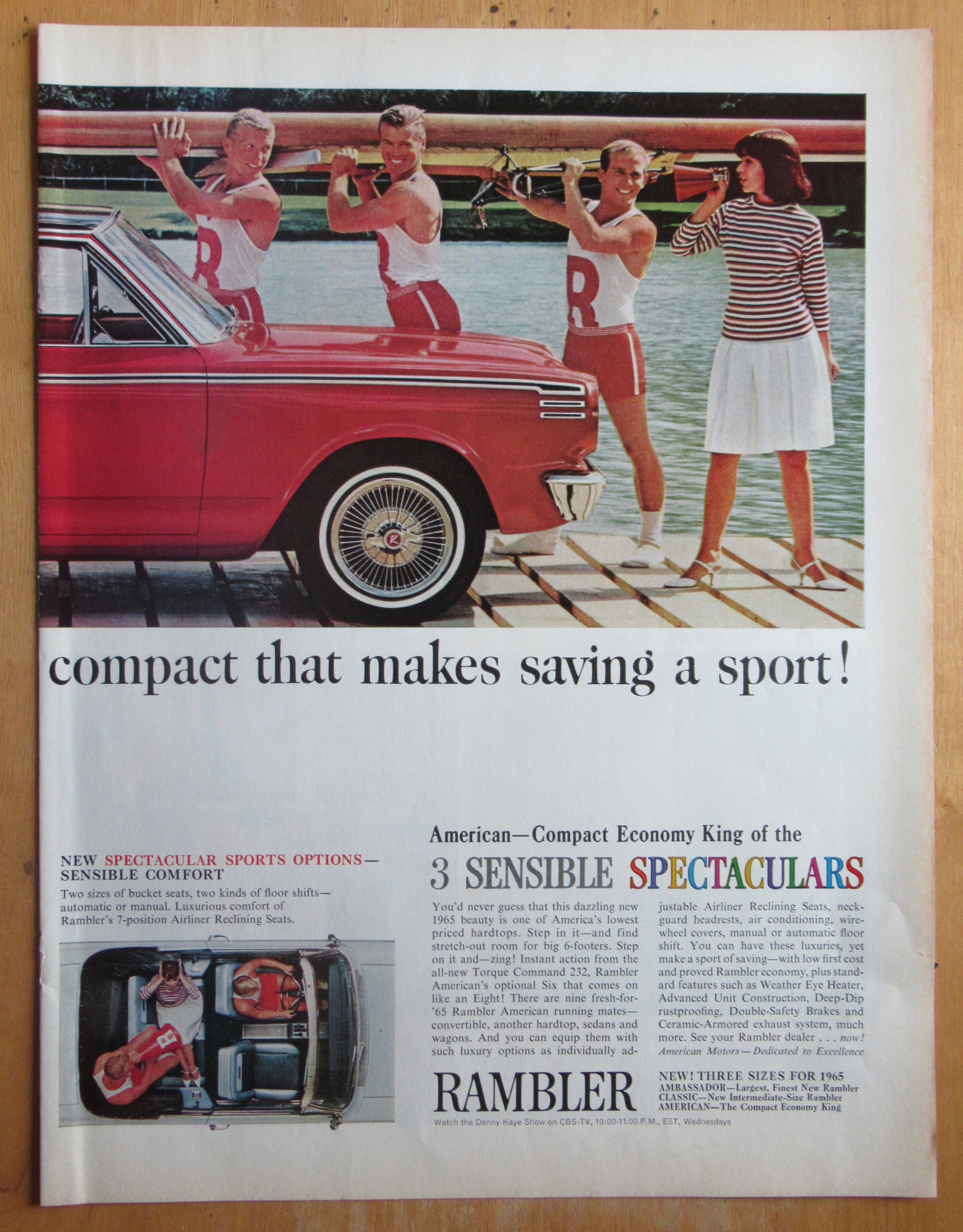 1964 Rambler with the '65 Rambler American