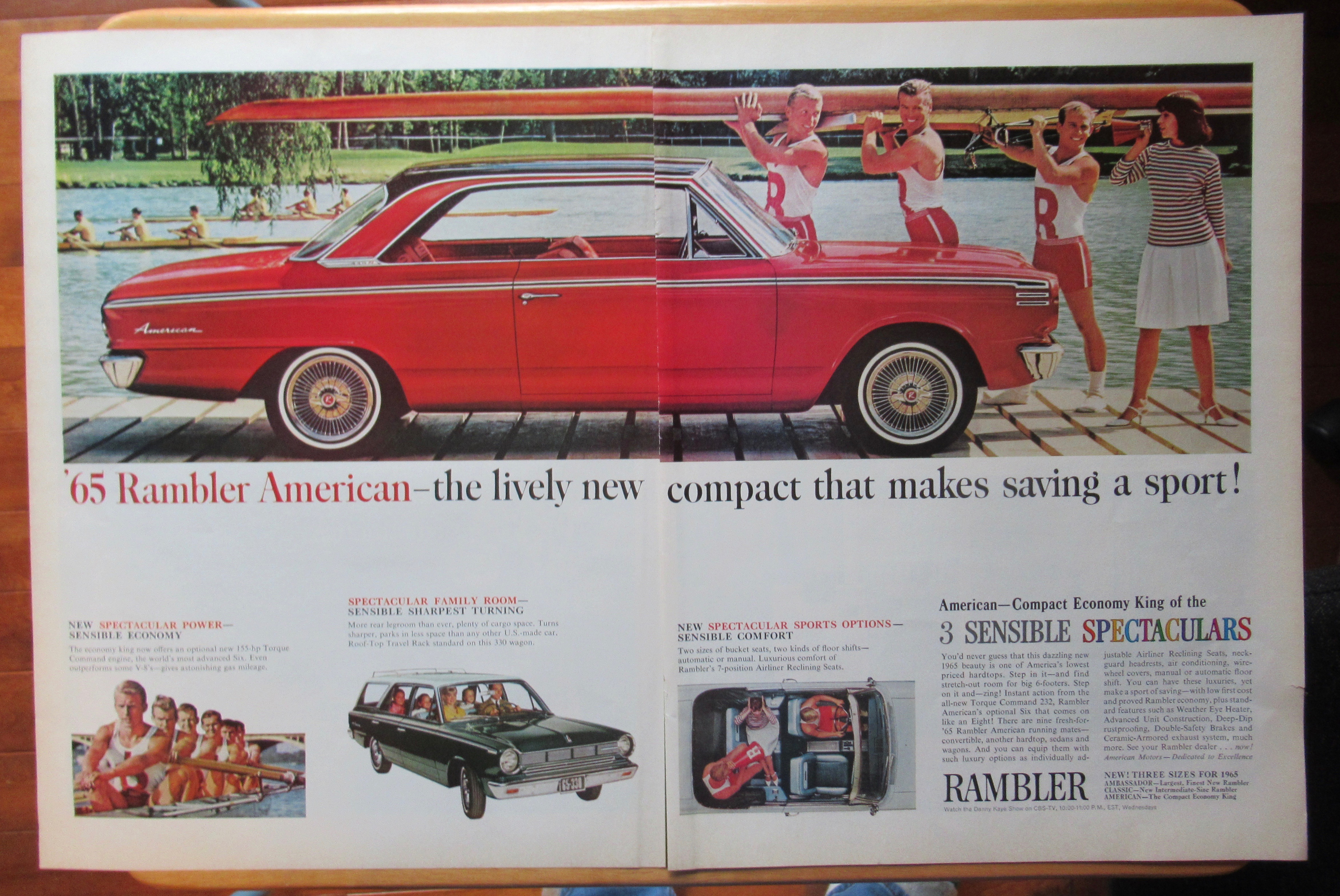 1964 Rambler with the '65 Rambler American