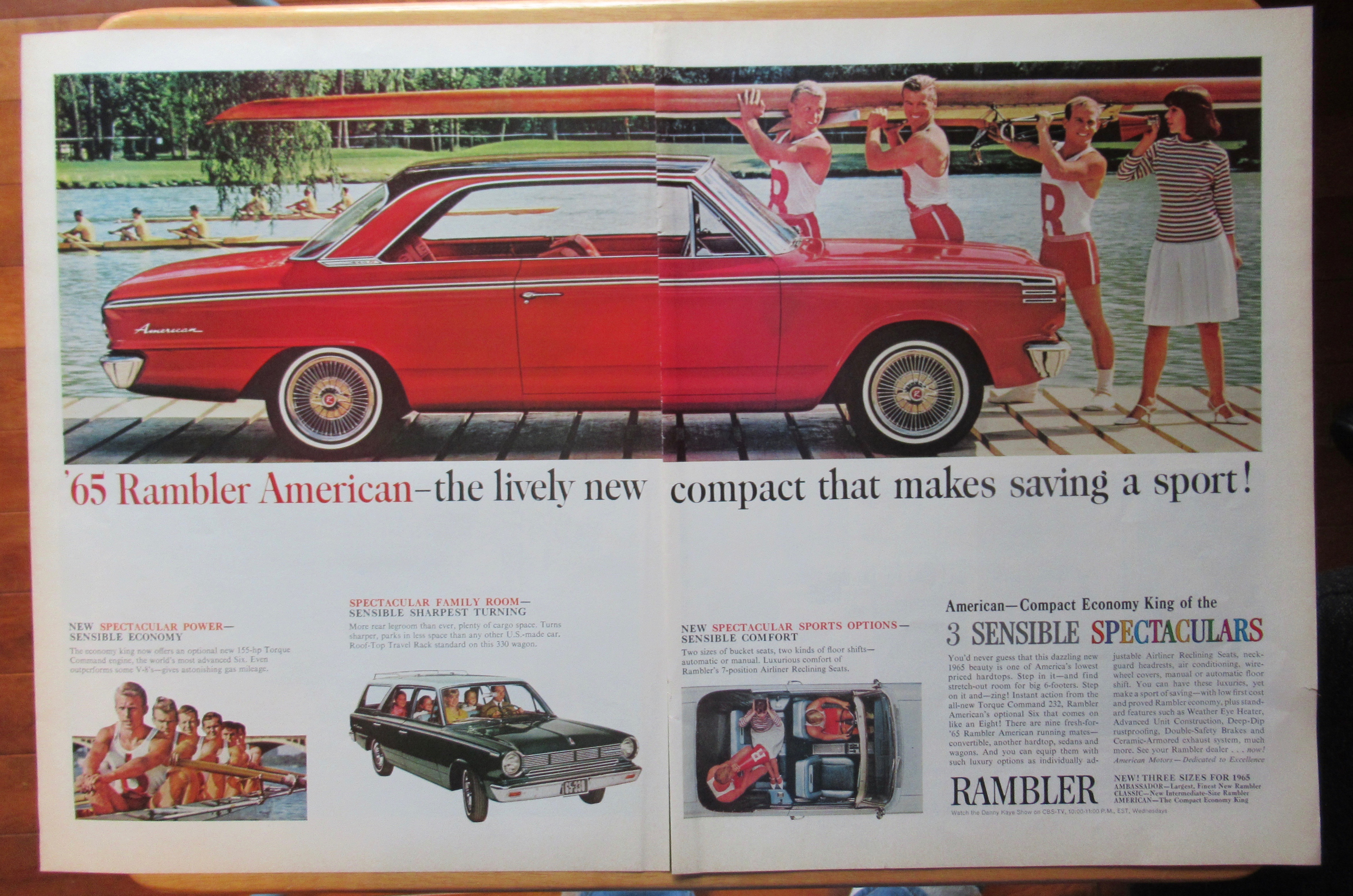 1964 Rambler with the '65 Rambler American