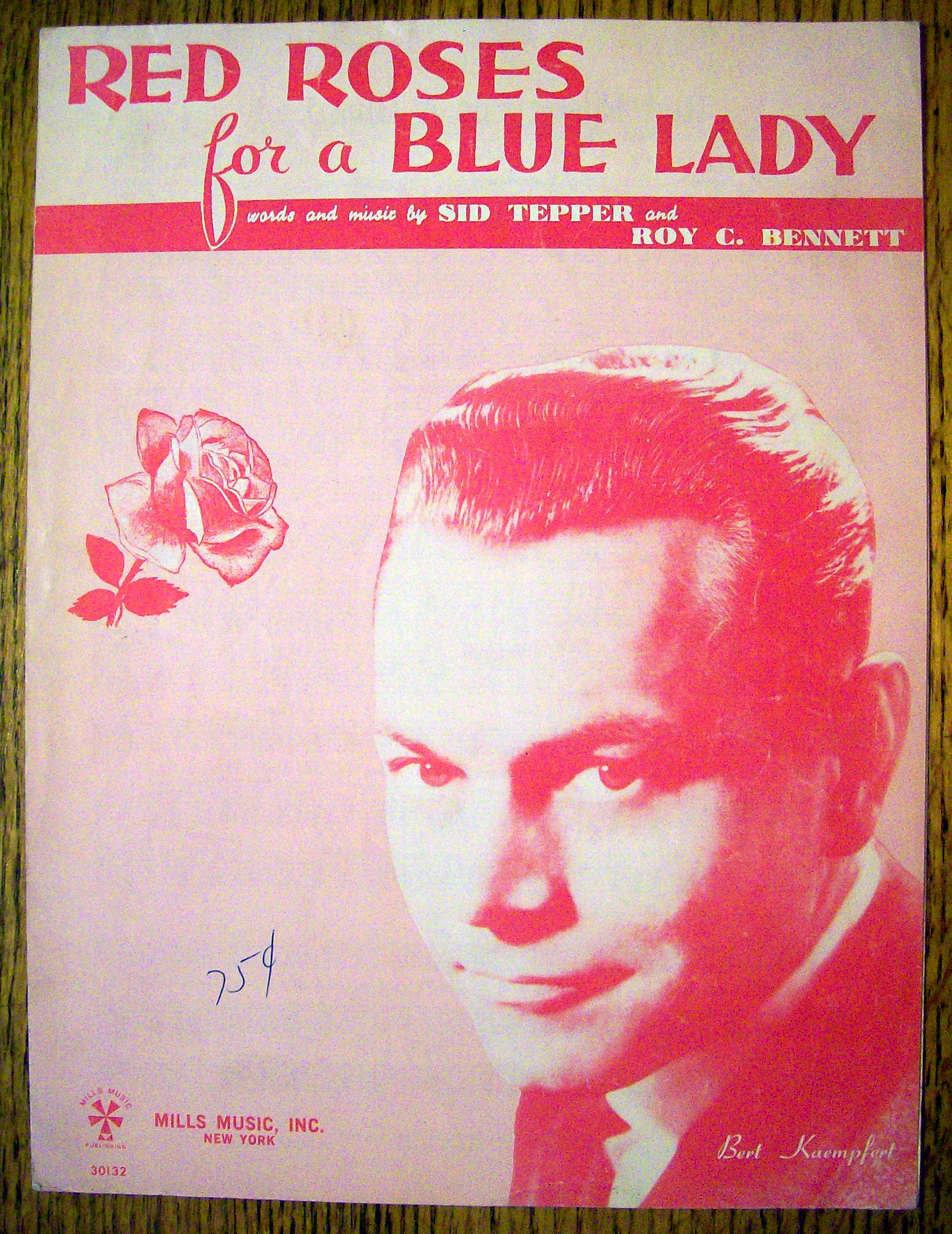 1948 Red Roses For A Blue Lady By Tepper & Bennett