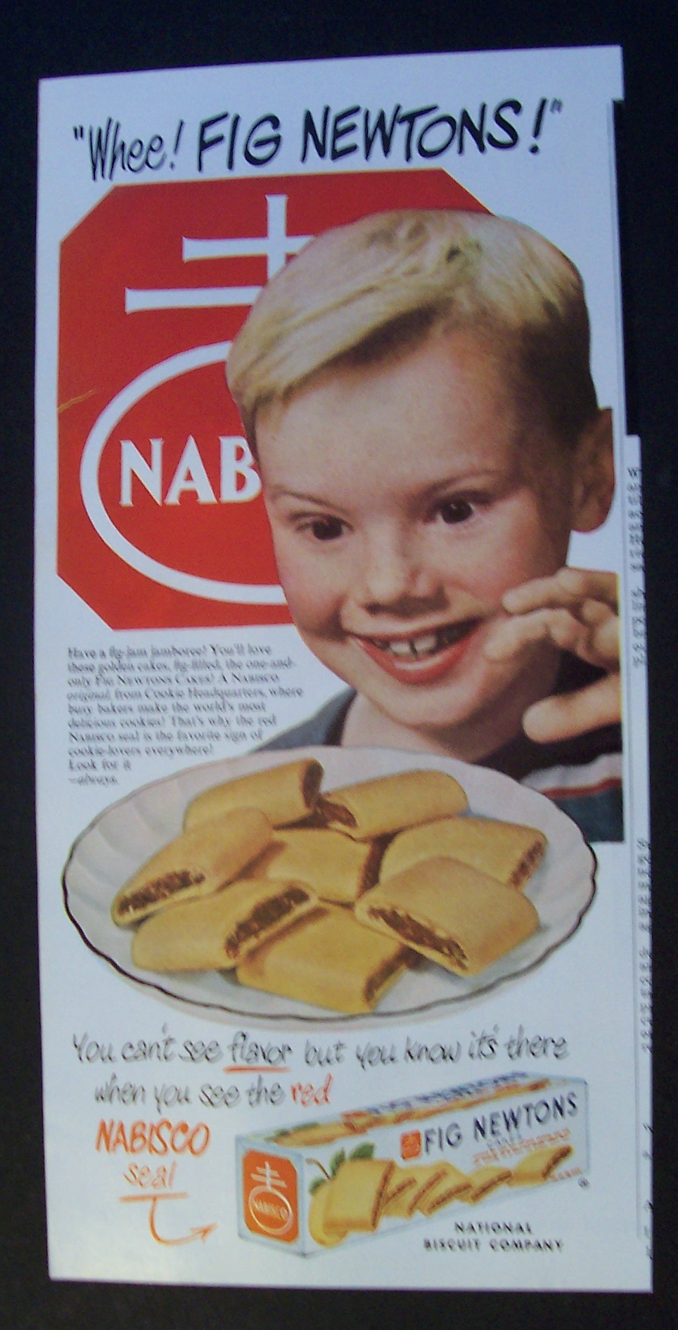 1951 Nabisco Fig Newtons