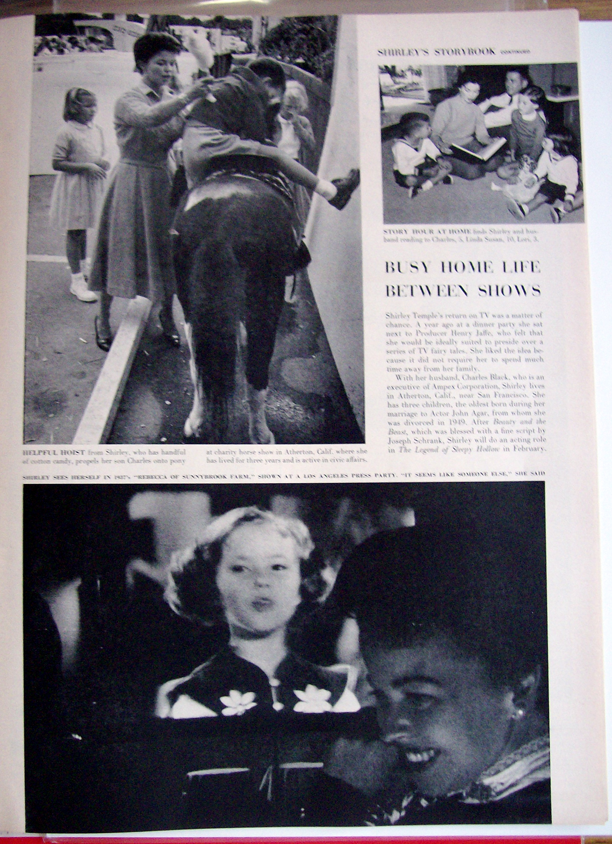 Life Magazine - February 3, 1958 - Shirley Temple