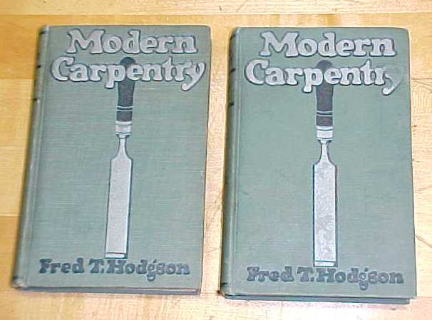 Modern Carpentry by F. Hodgson Vol. 1 & 2