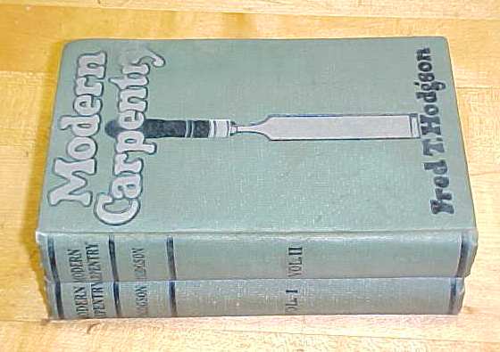 Modern Carpentry by F. Hodgson Vol. 1 & 2
