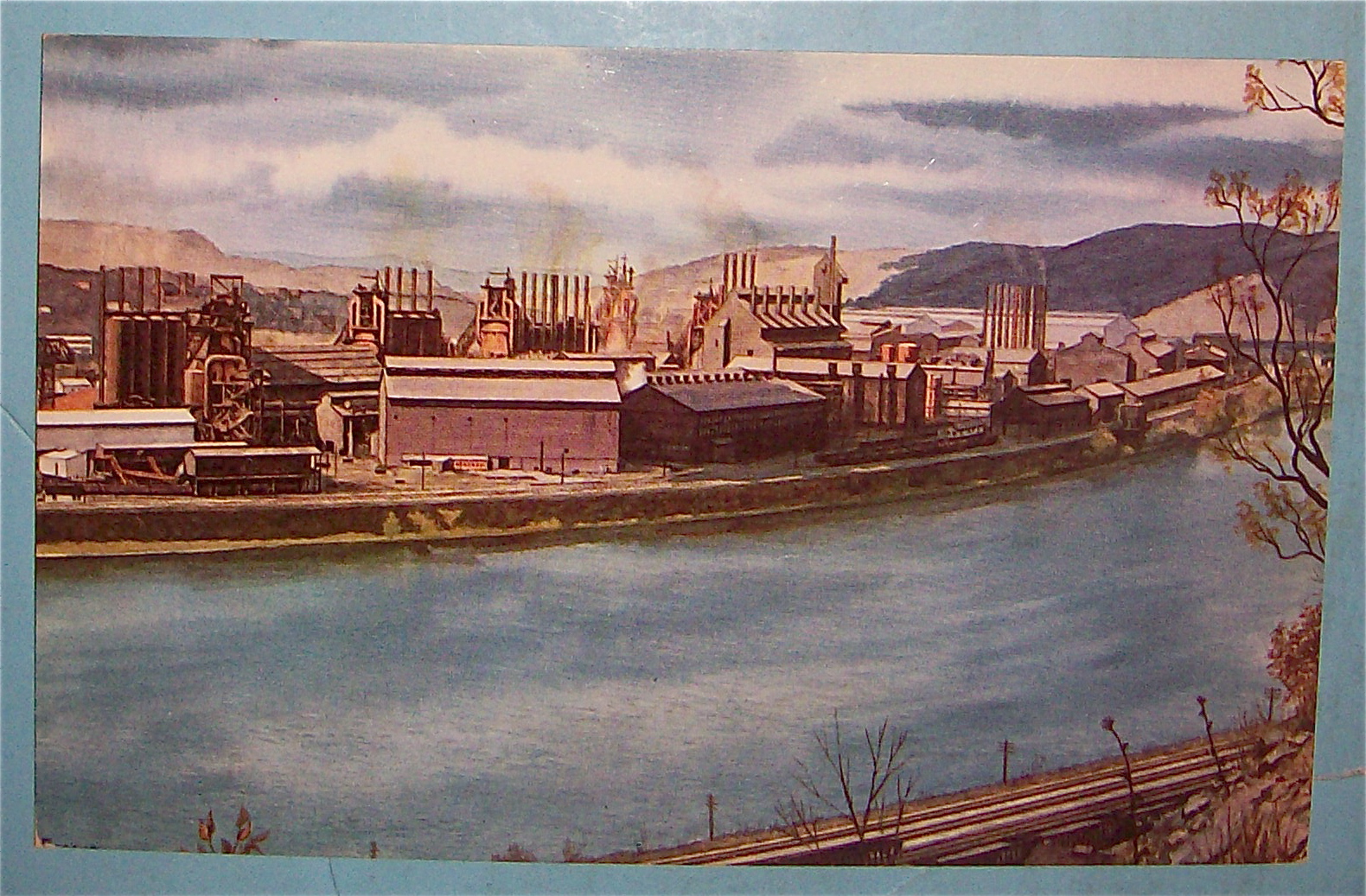 Duquesne Works Of U.S. Steel Corp Postcard