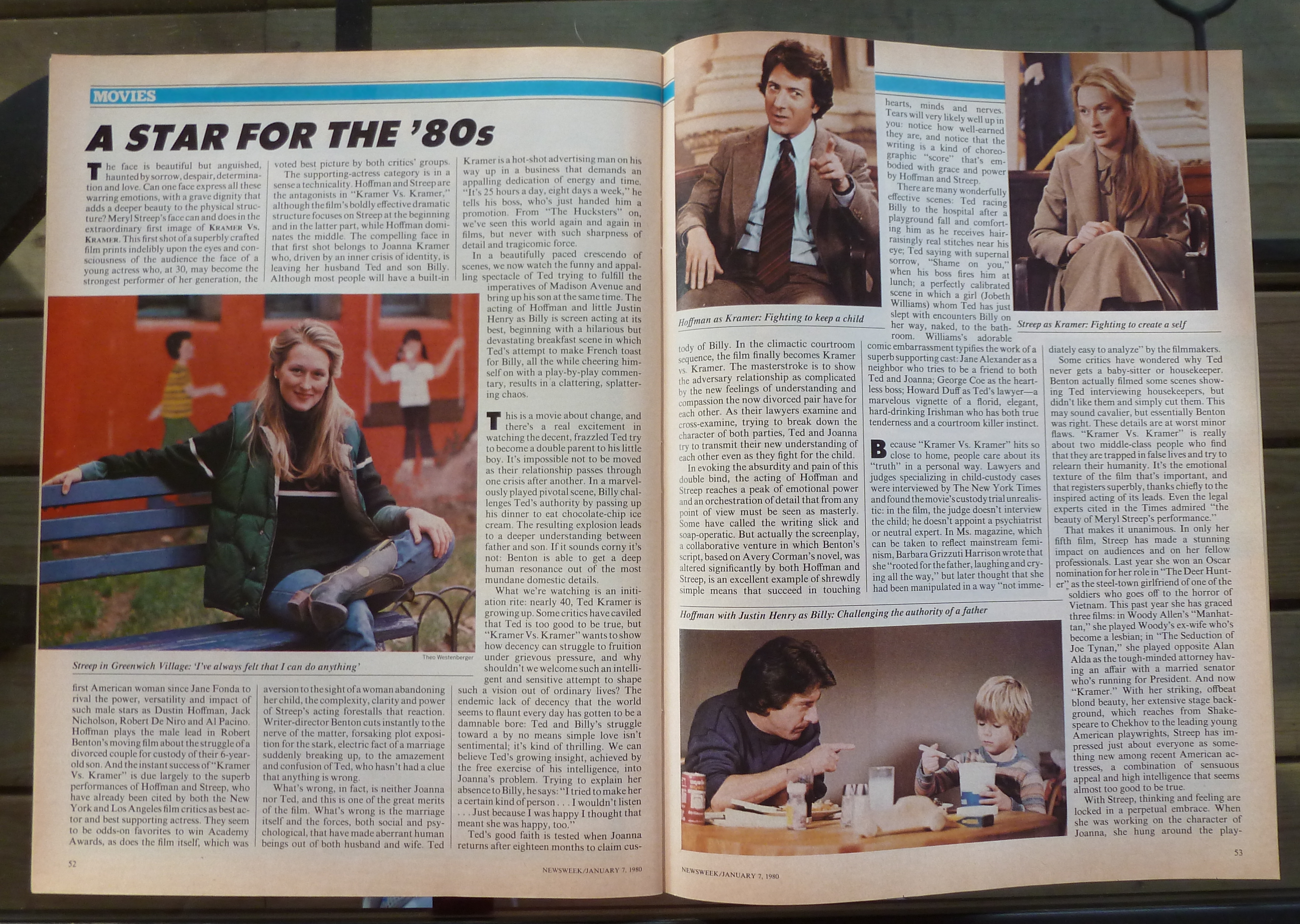 Newsweek Magazine January 7, 1980 Meryl Streep