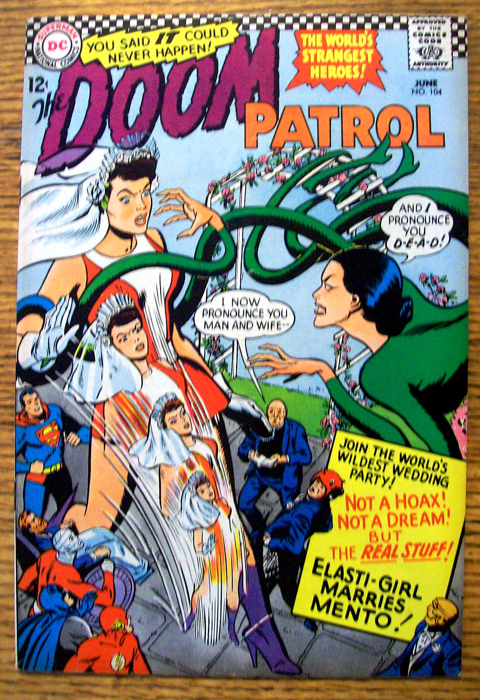 The Doom Patrol Comic #104-June 1966