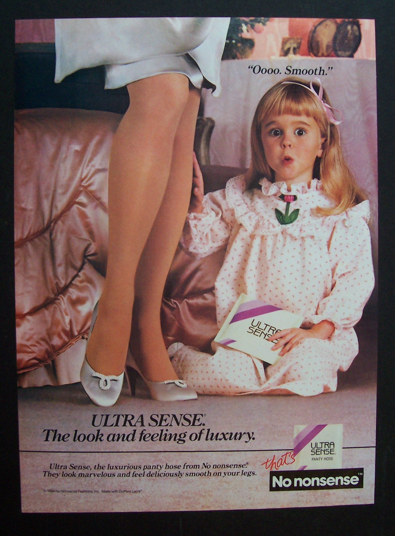 1985 No Nonsense  Ultra  Sense  Pantyhose