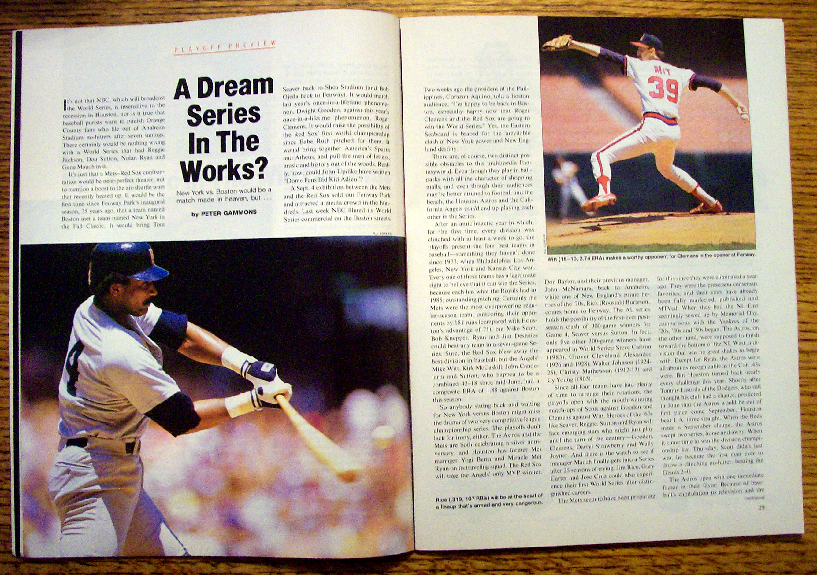Sports Illustrated Magazine-October 6, 1986-Strawberry