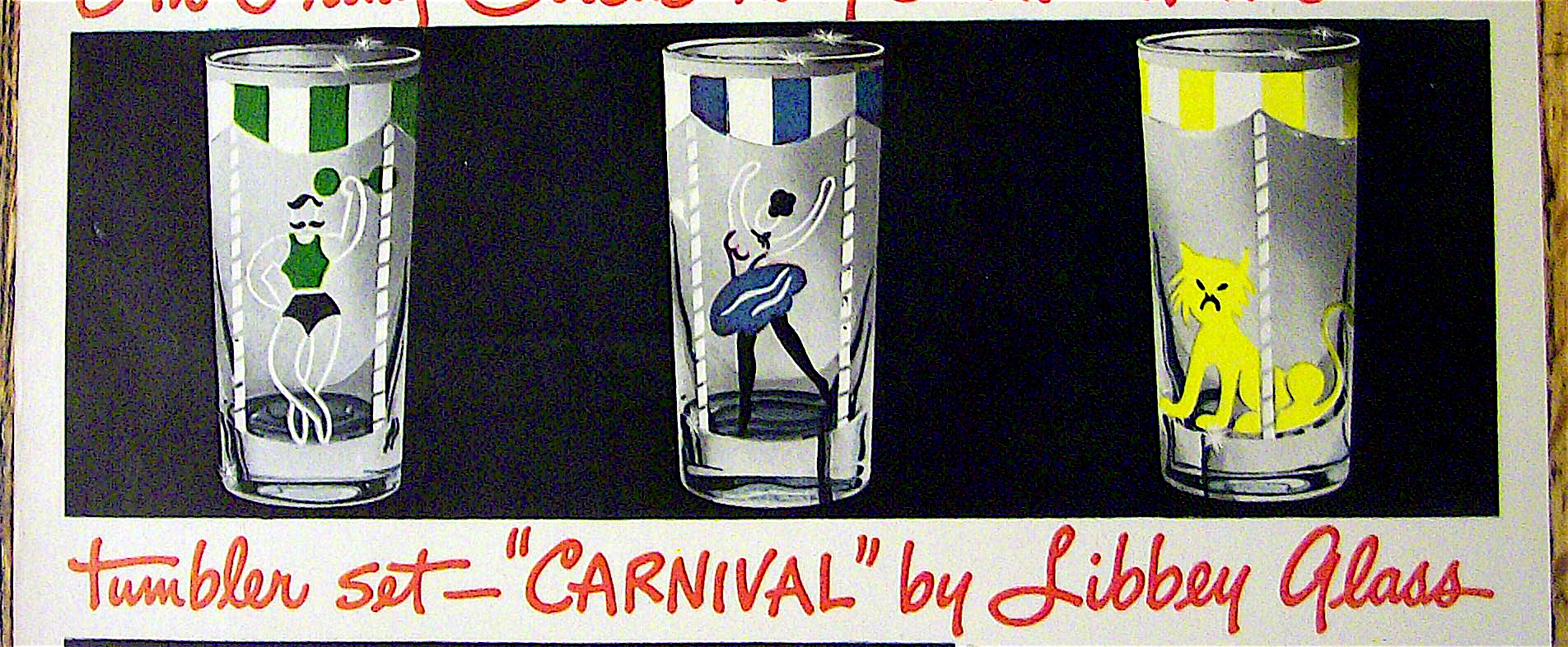 1946 Libbey Glass with the Carnival Tumbler Set