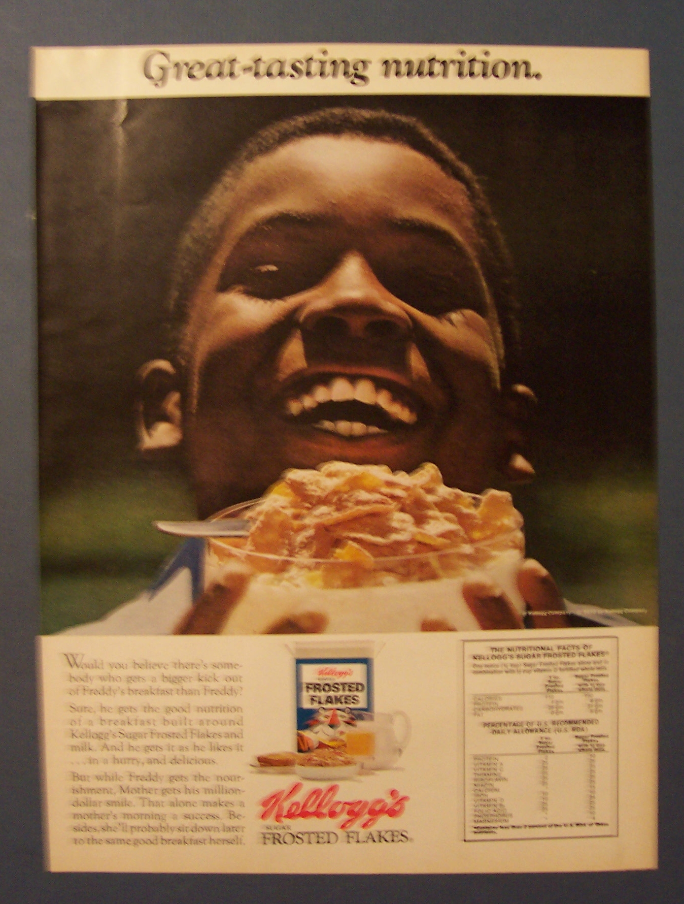 1974 Kellogg's Sugar Frosted Flakes