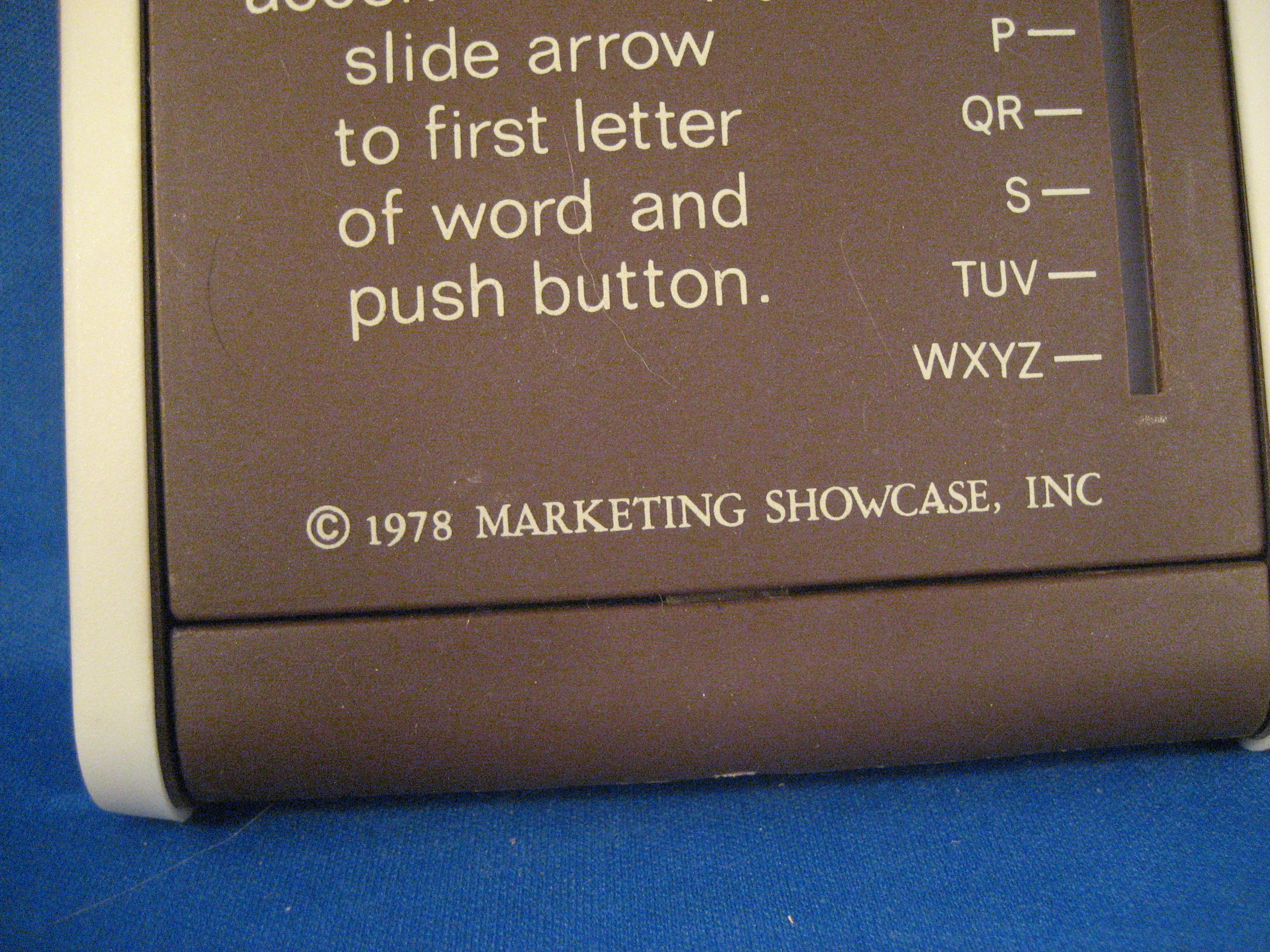 1978 Speedy Speller