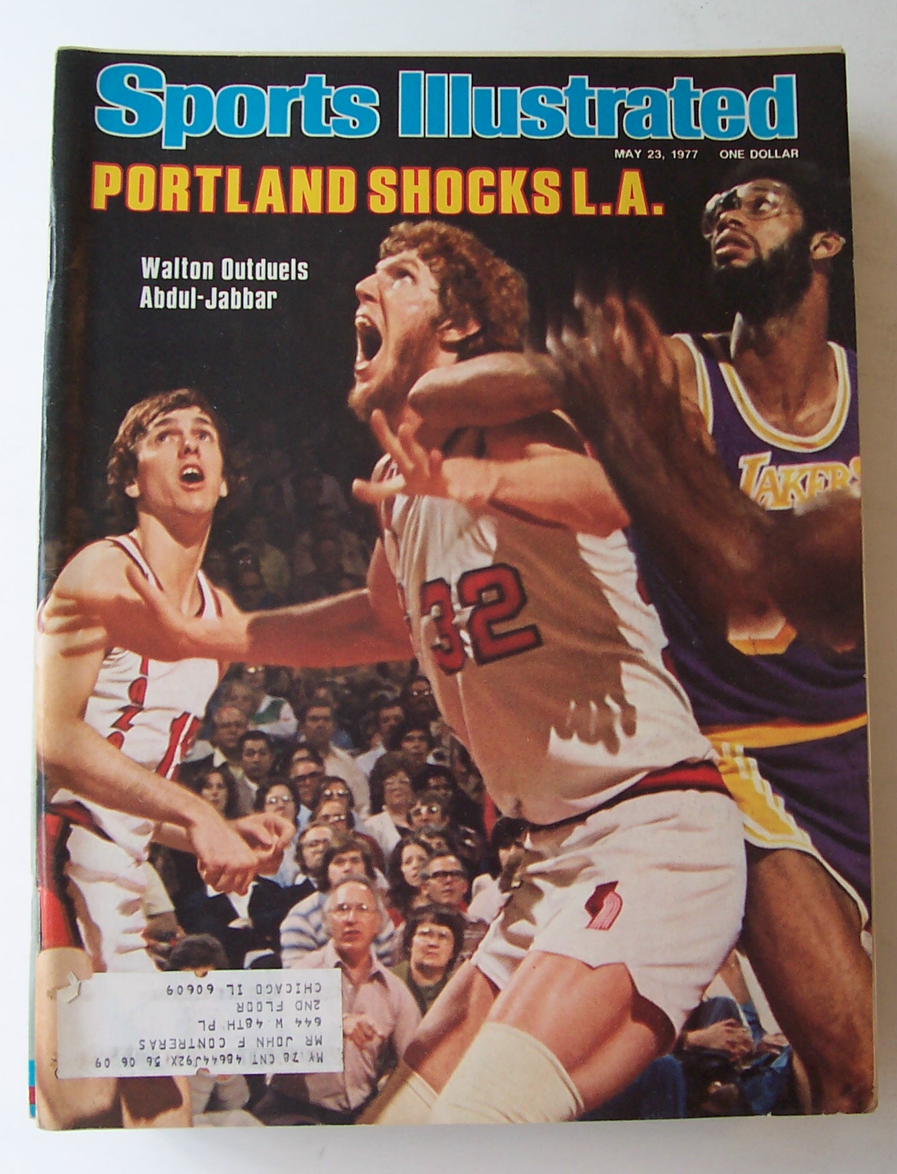 Sports Illustrated Magazine-May 23, 1977-Walton/Jabbar