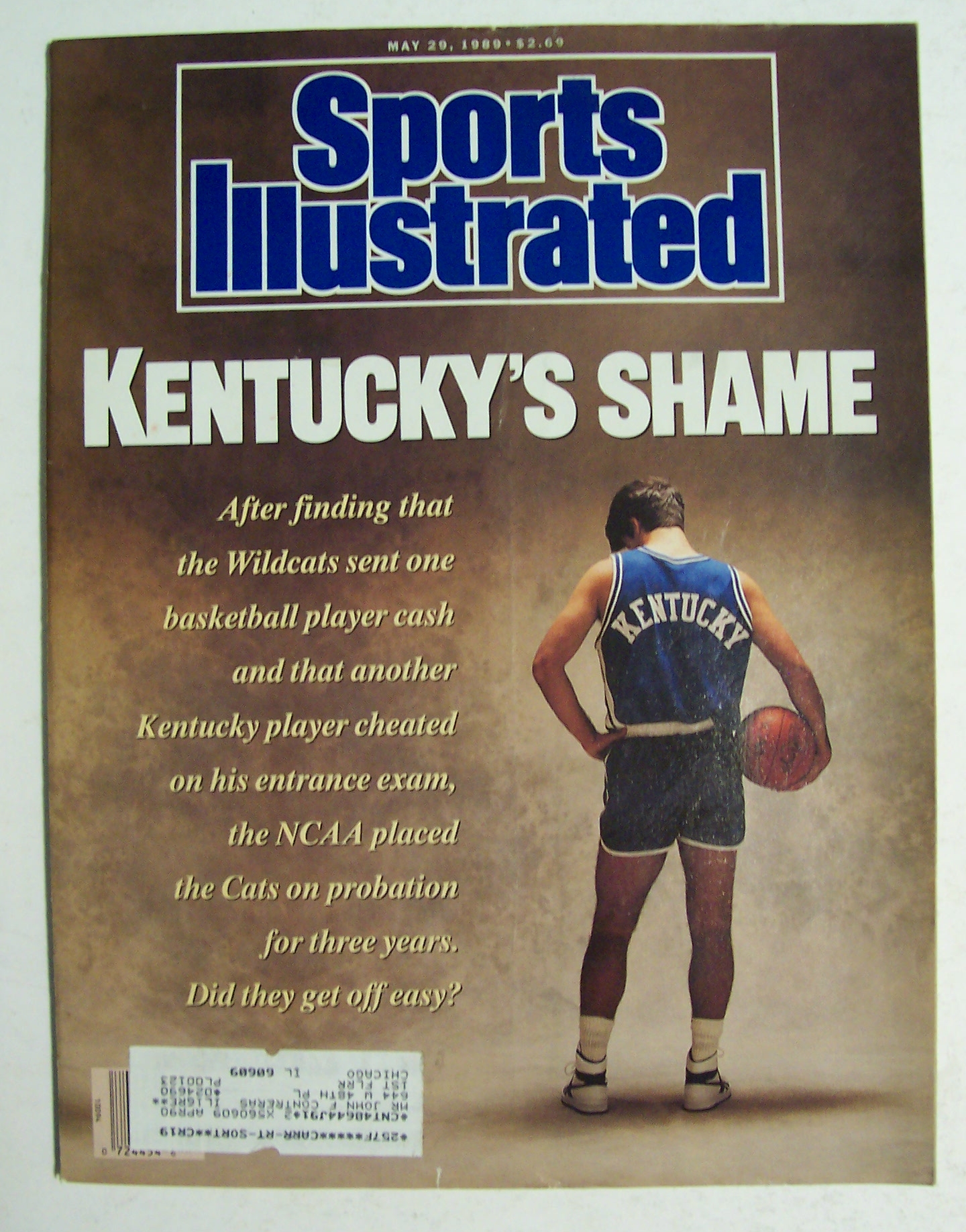 Sports Illustrated Magazine - May 29, 1989