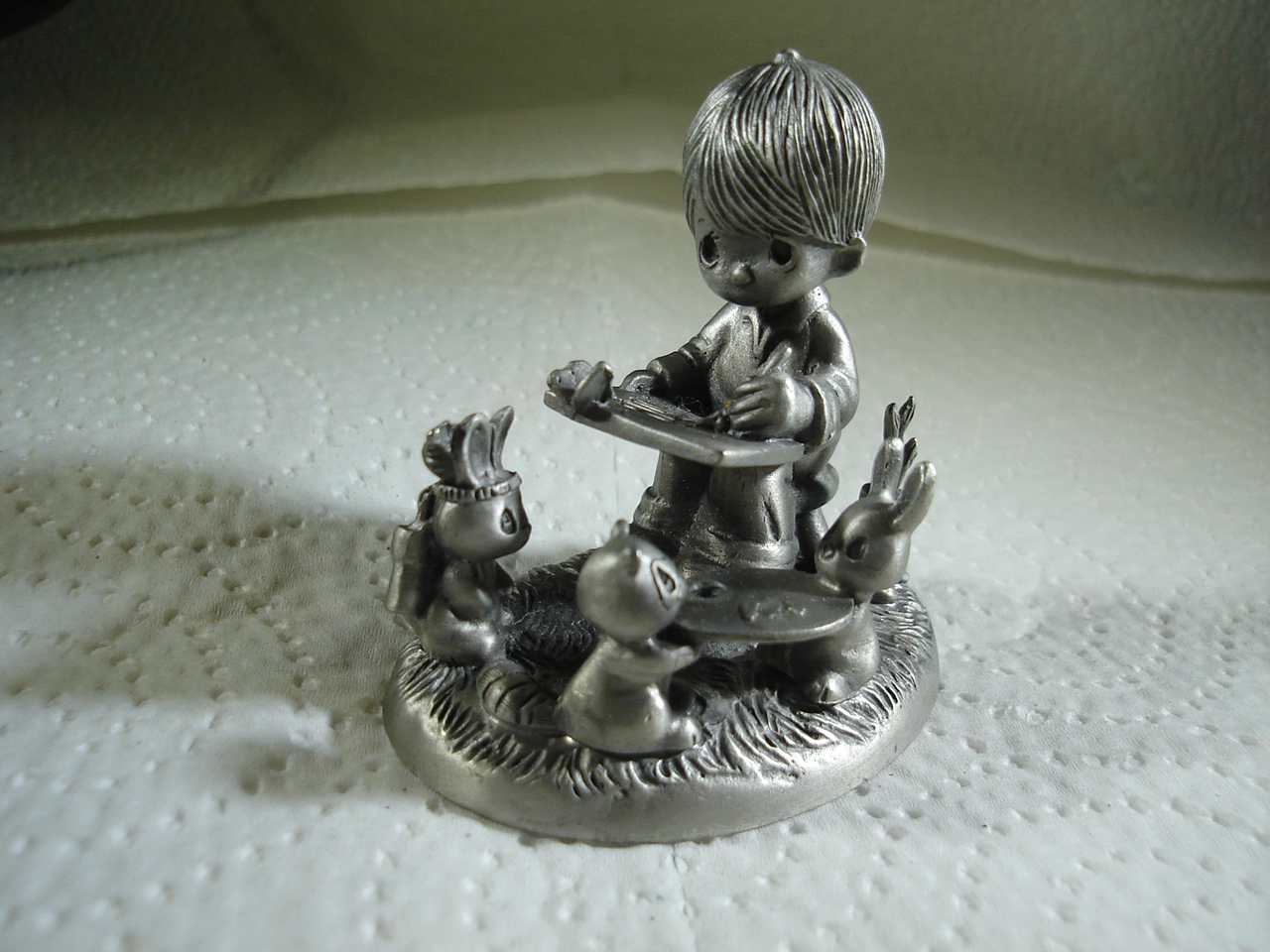 Precious Moments Pewter Figurine