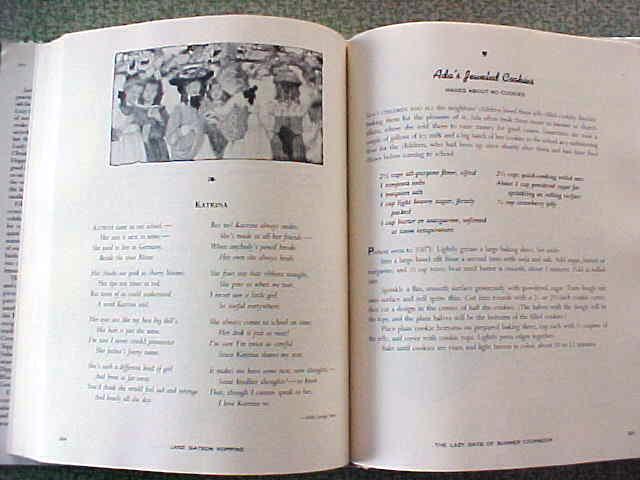 CookBook Lazy Days of Summer 1992 1st Ed