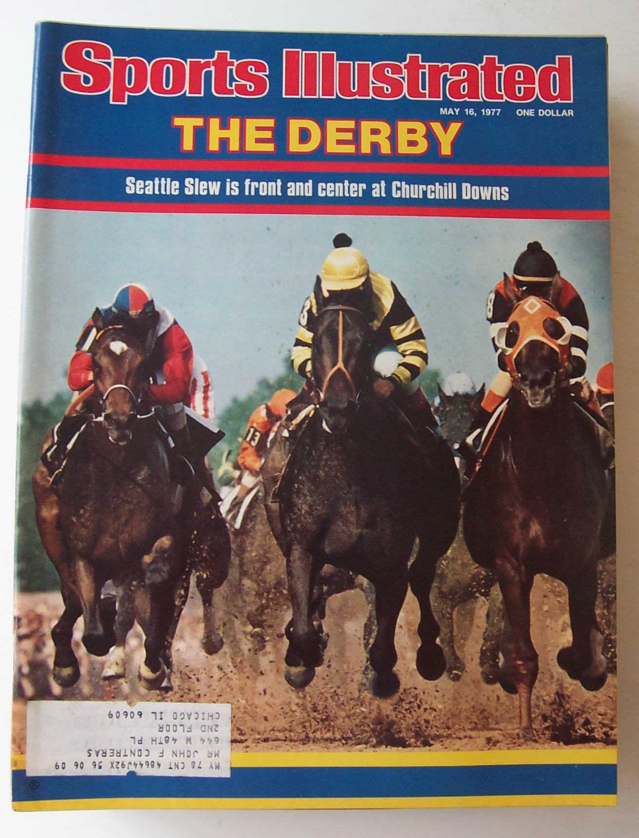 Sports Illustrated Magazine -May 16, 1977- Seattle Slew