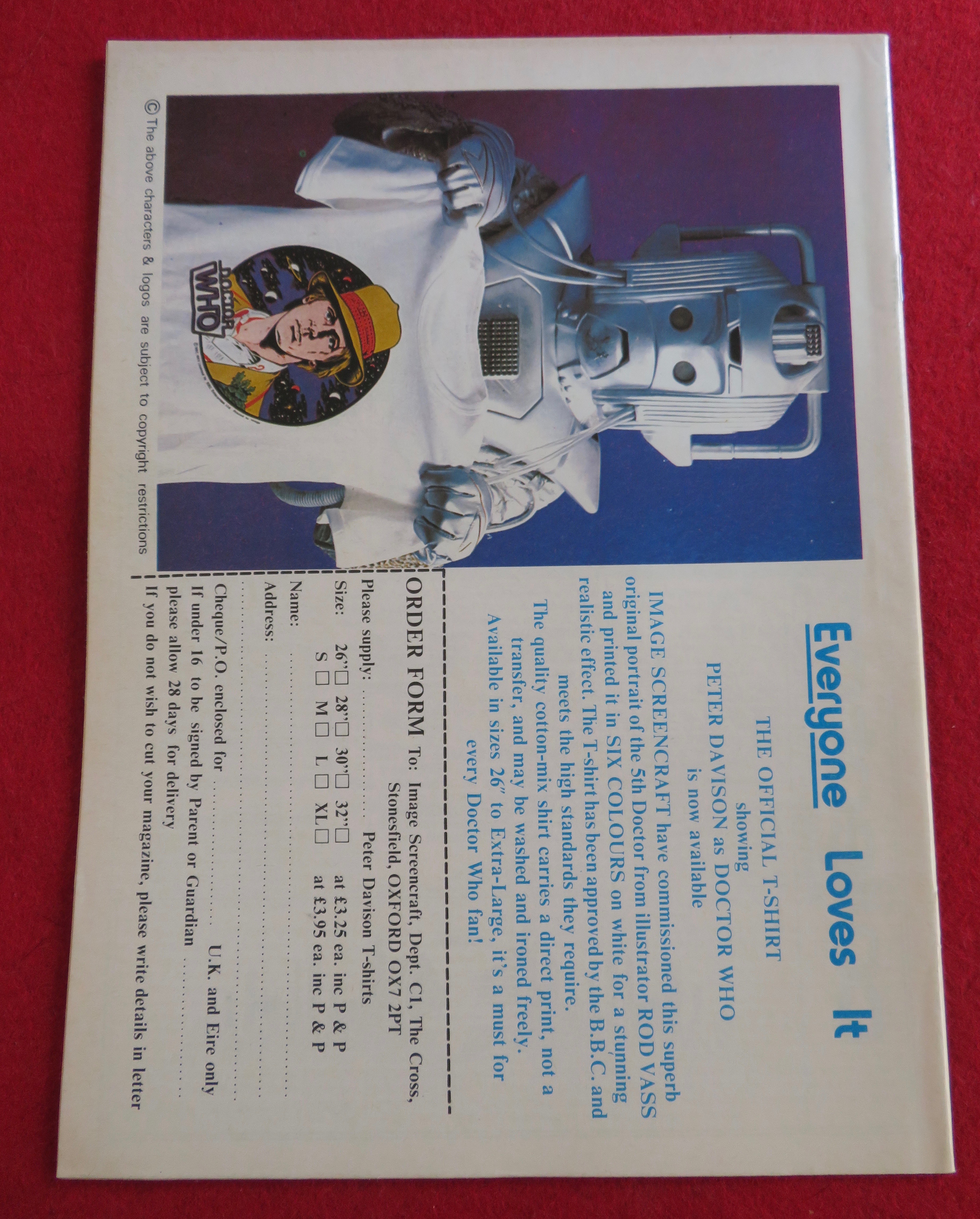 Doctor (Dr) Who Magazine June 1983 Regeneration