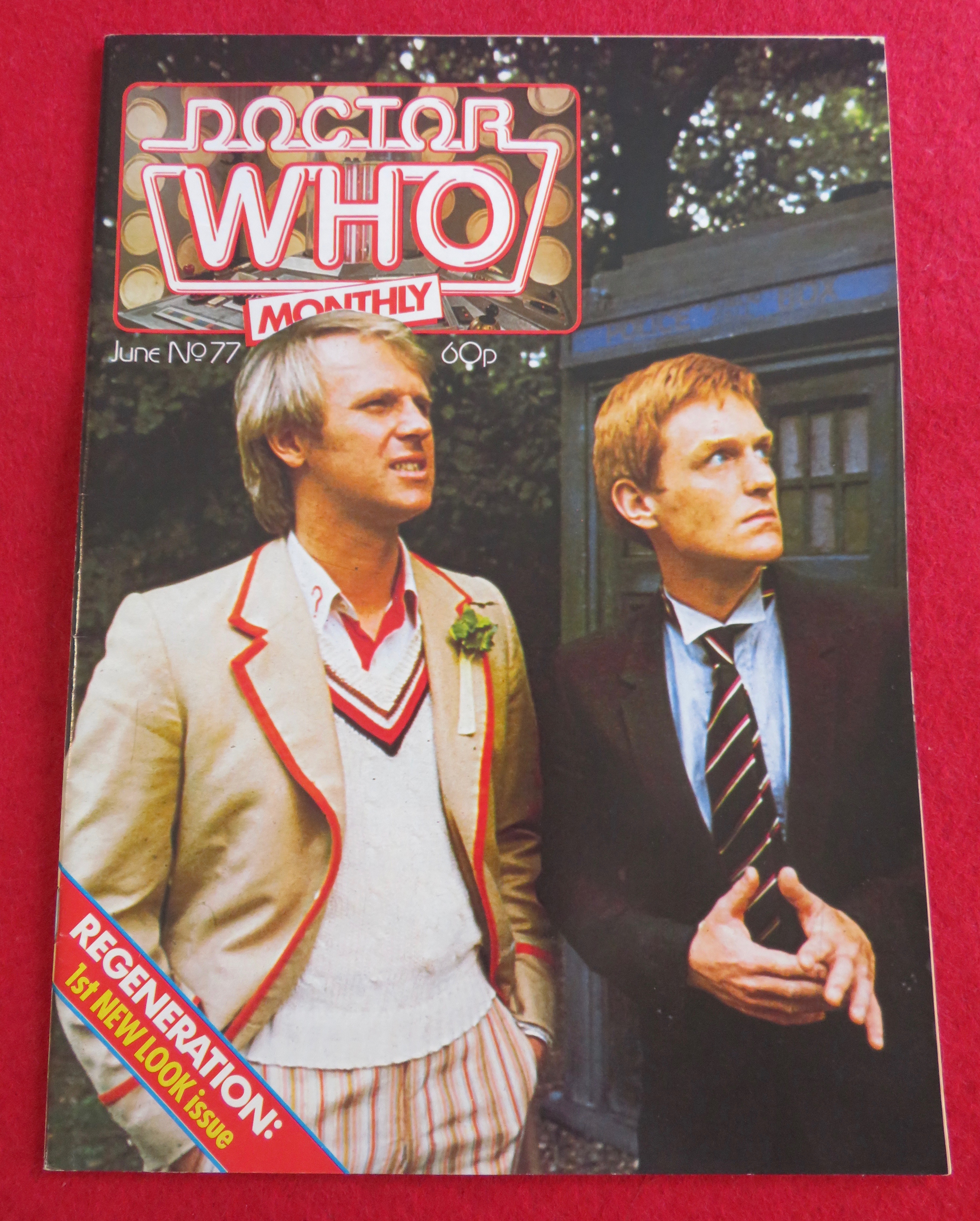 Doctor (Dr) Who Magazine June 1983 Regeneration