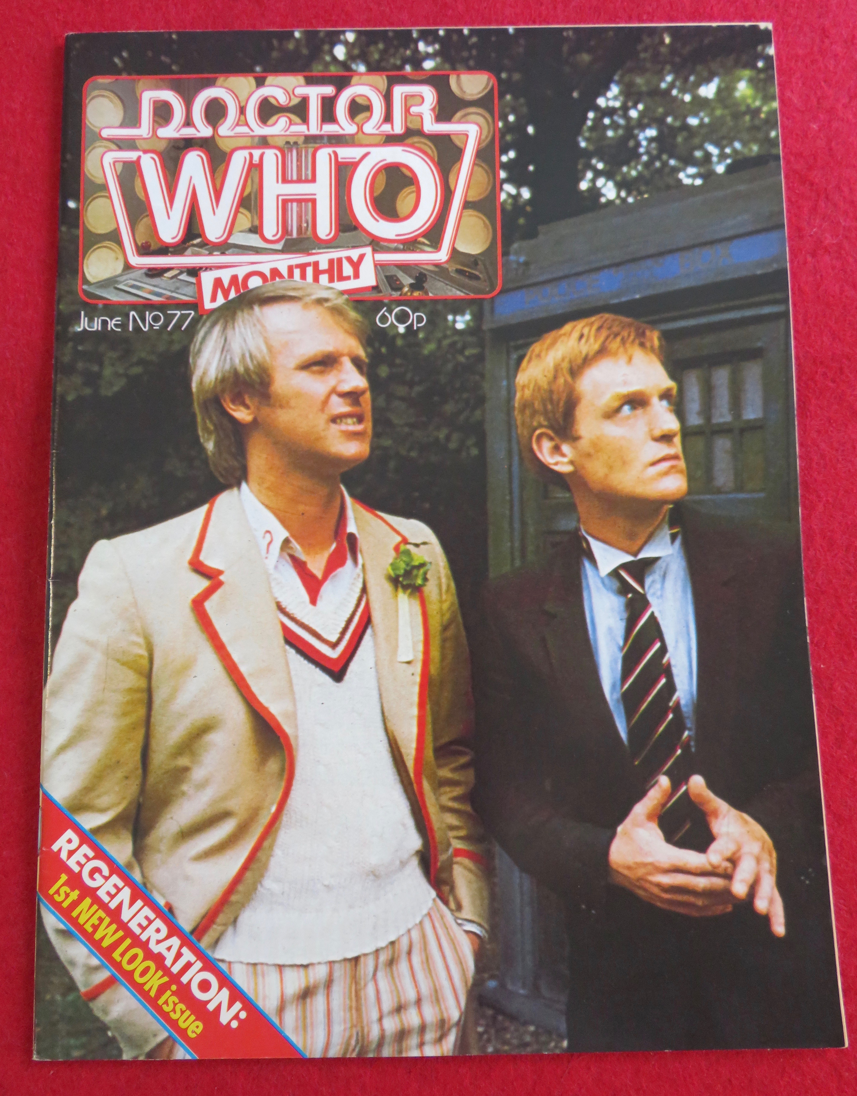 Doctor (Dr) Who Magazine June 1983 Regeneration