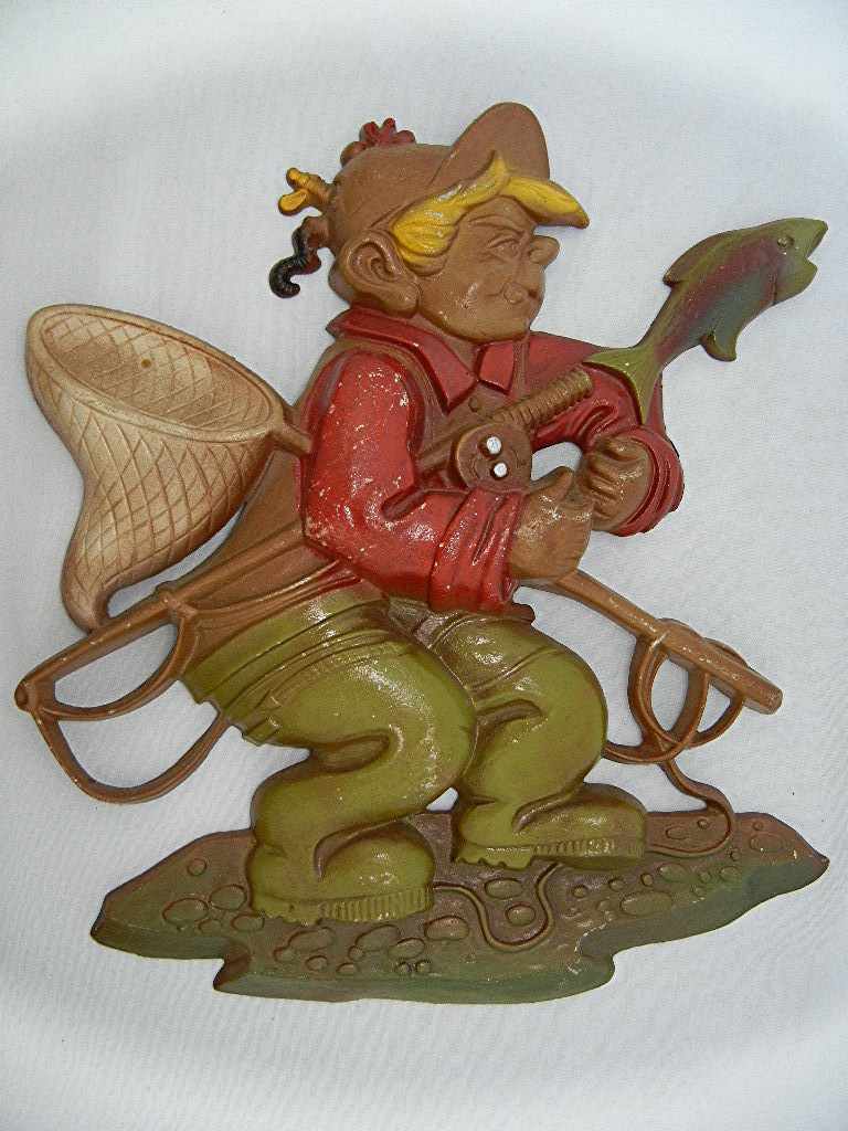 SEXTON FISHERMEN Wall Plaques #1172