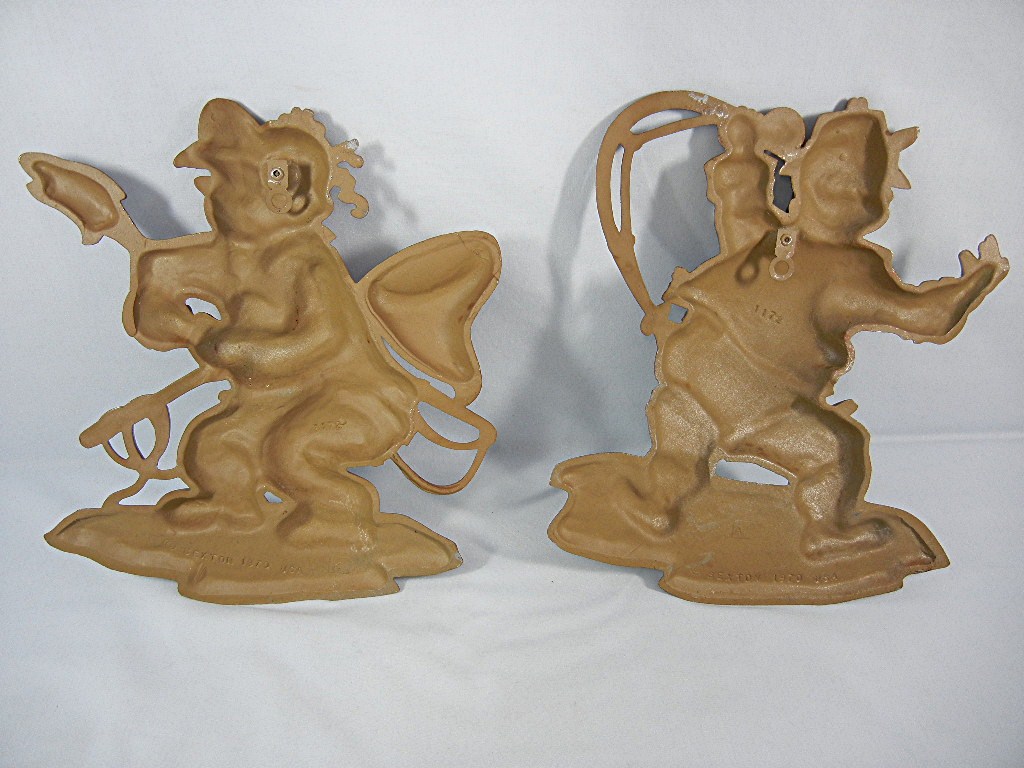 SEXTON FISHERMEN Wall Plaques #1172