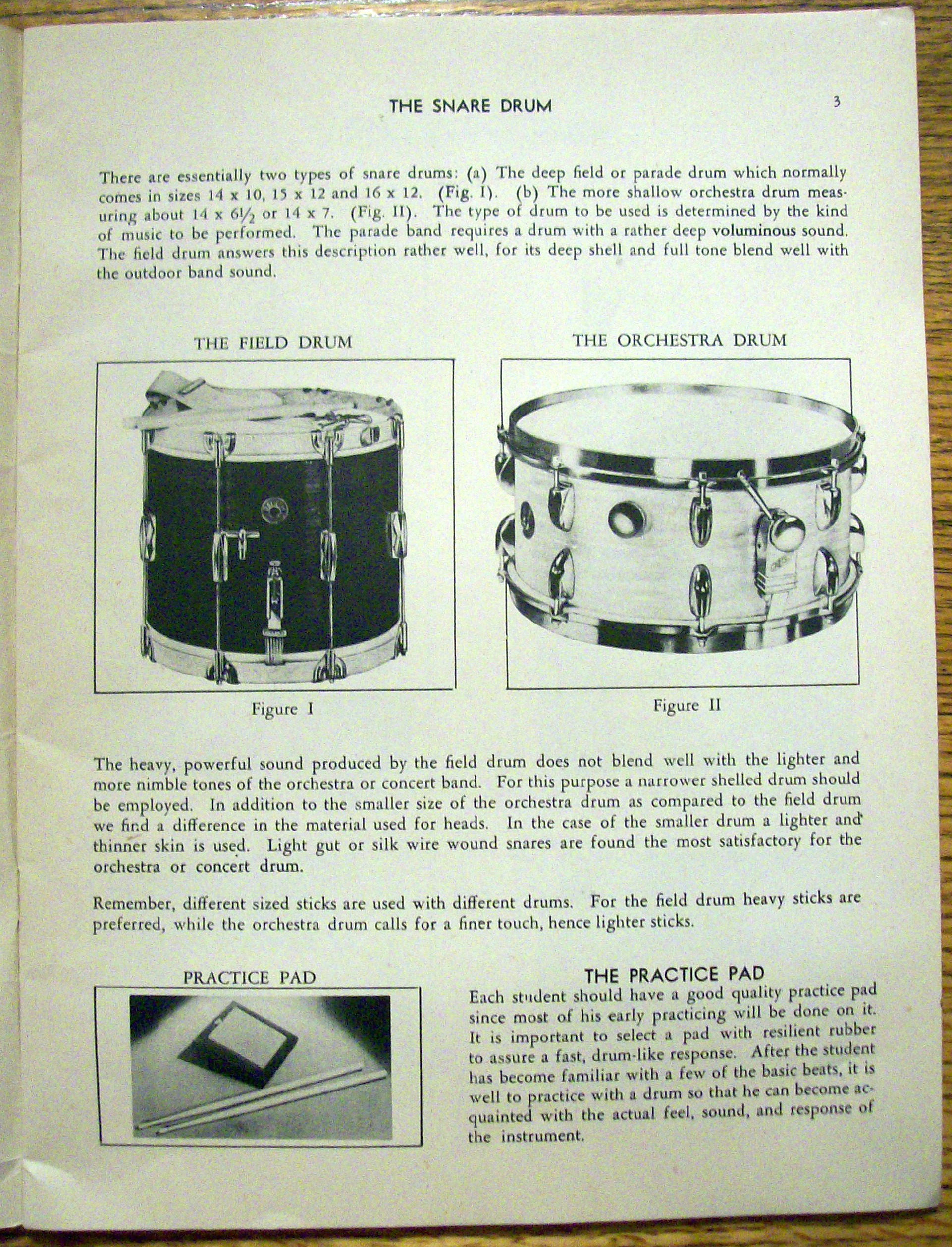 Sheet Music For 1950 All American Drummer - Book One
