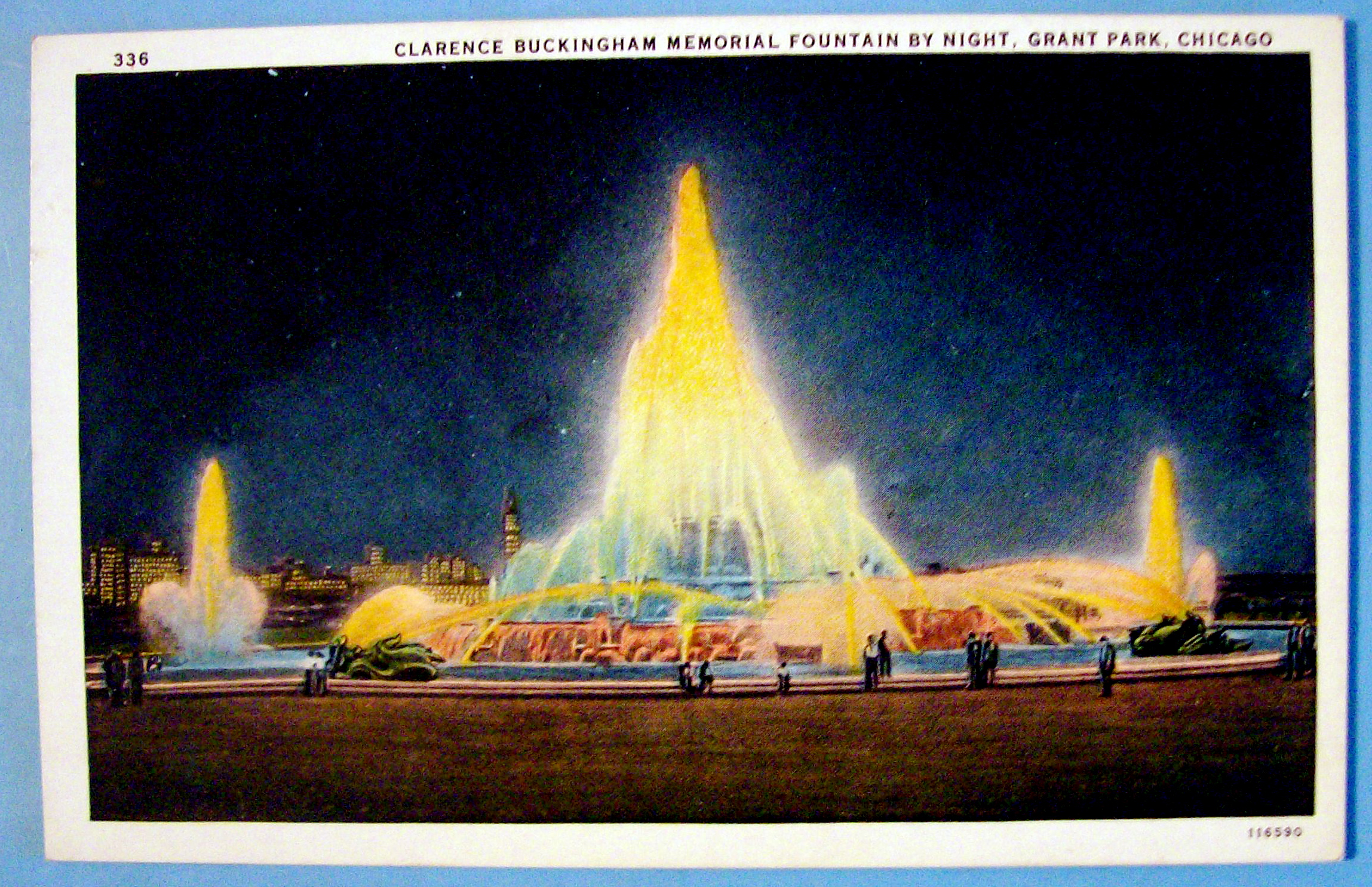 1933 Century of Progress, Clarence Buckingham Postcard