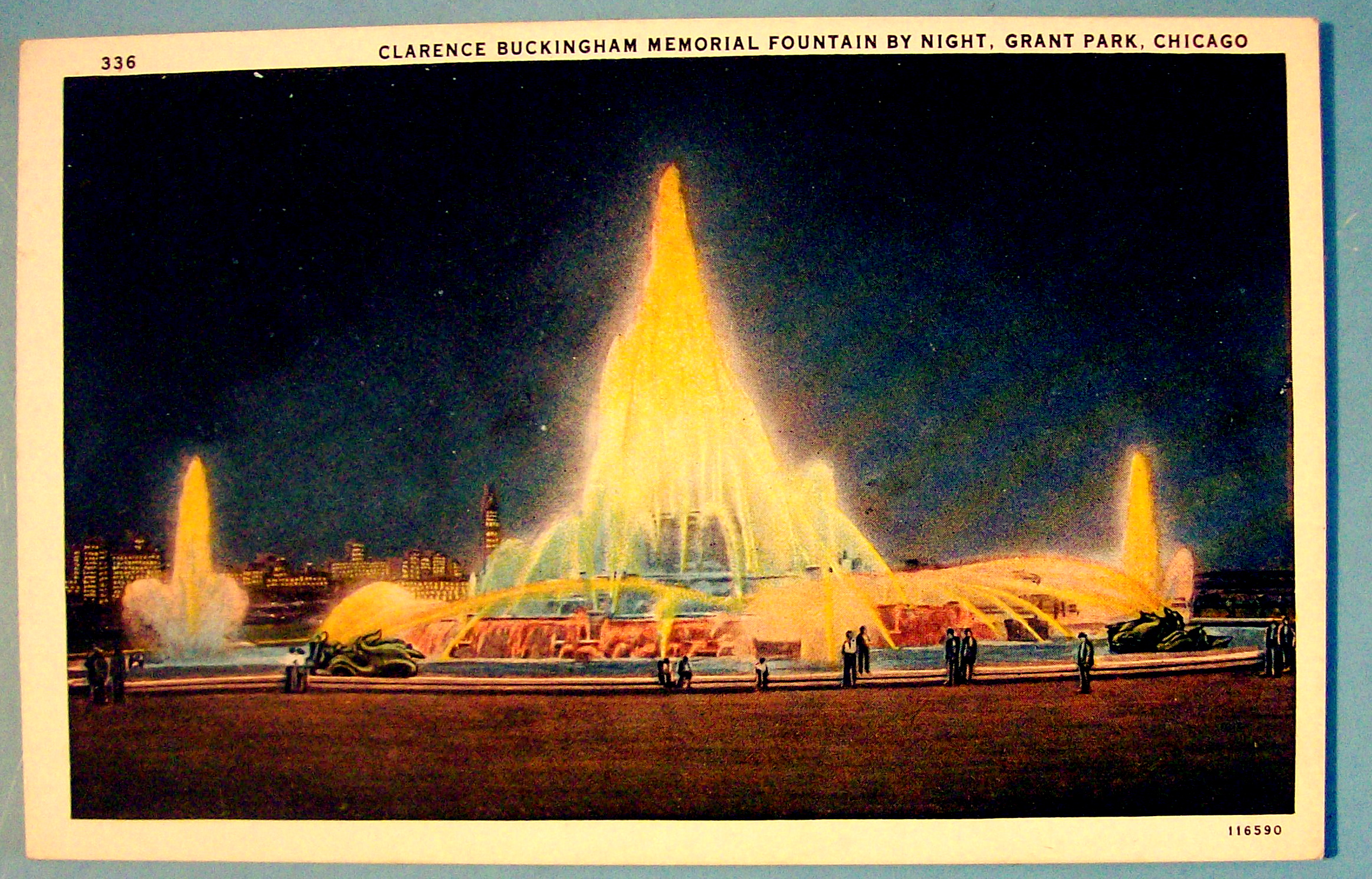 1933 Century of Progress, Clarence Buckingham Postcard
