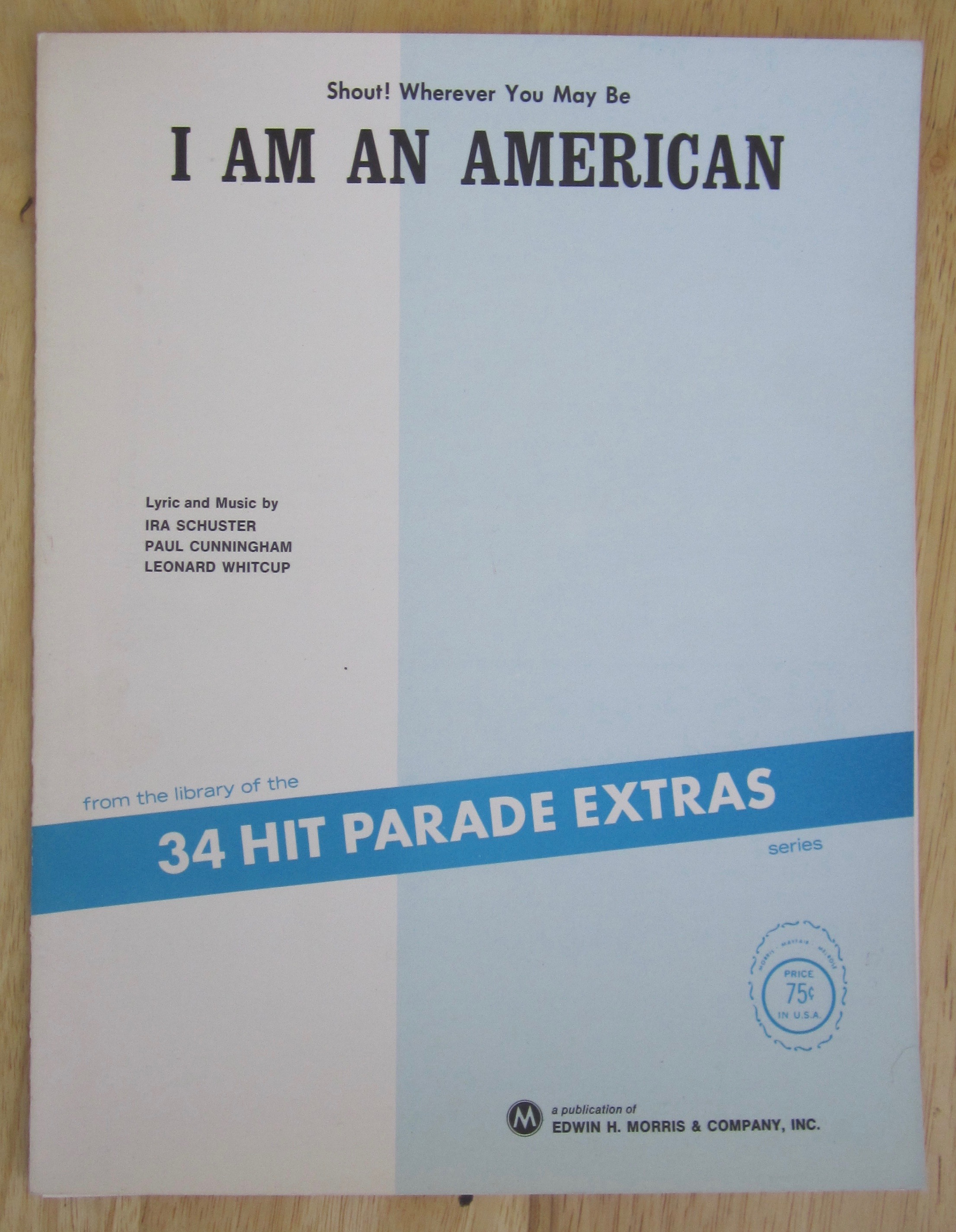 1940 Shout! Wherever You May Be I Am An American
