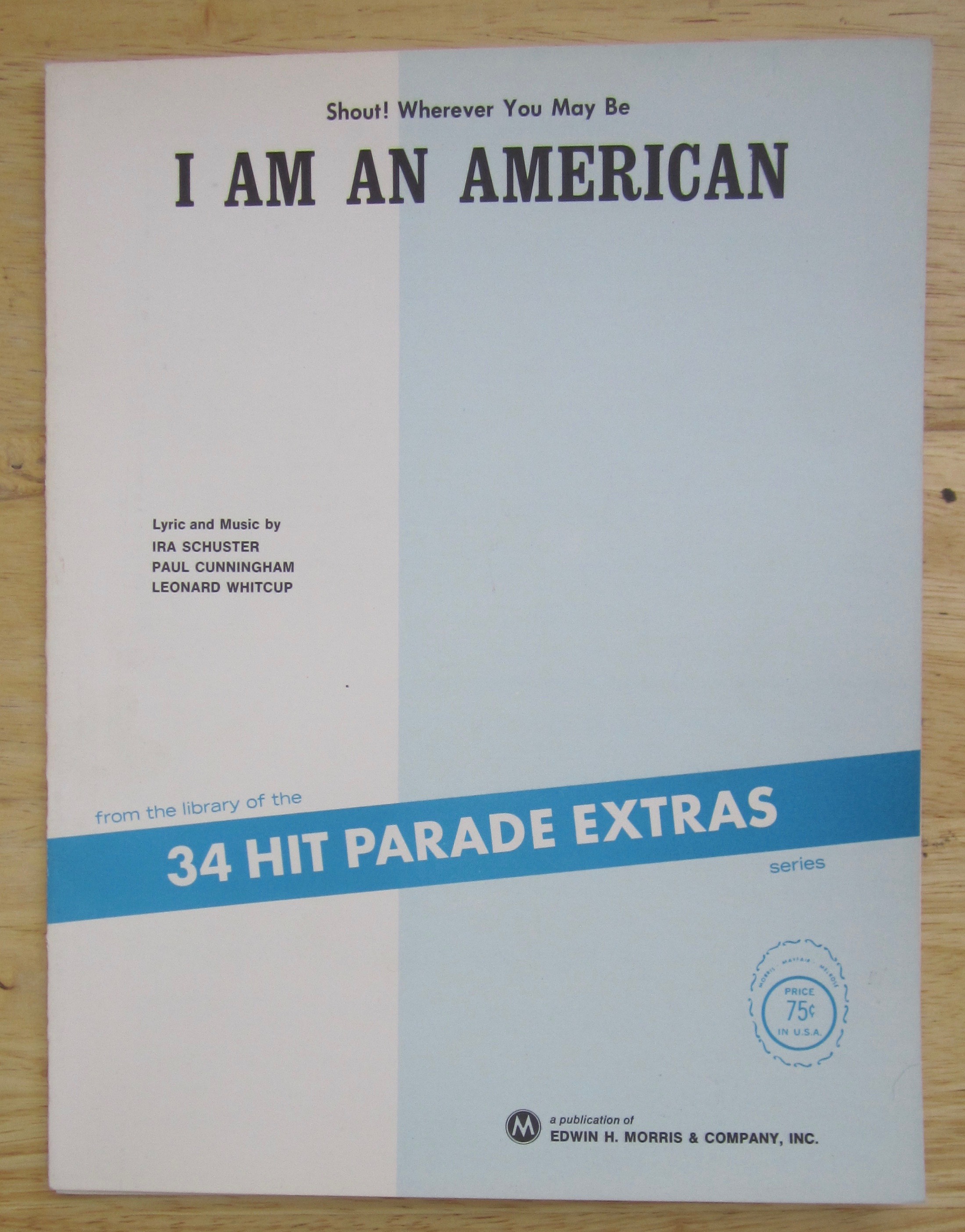 1940 Shout! Wherever You May Be I Am An American