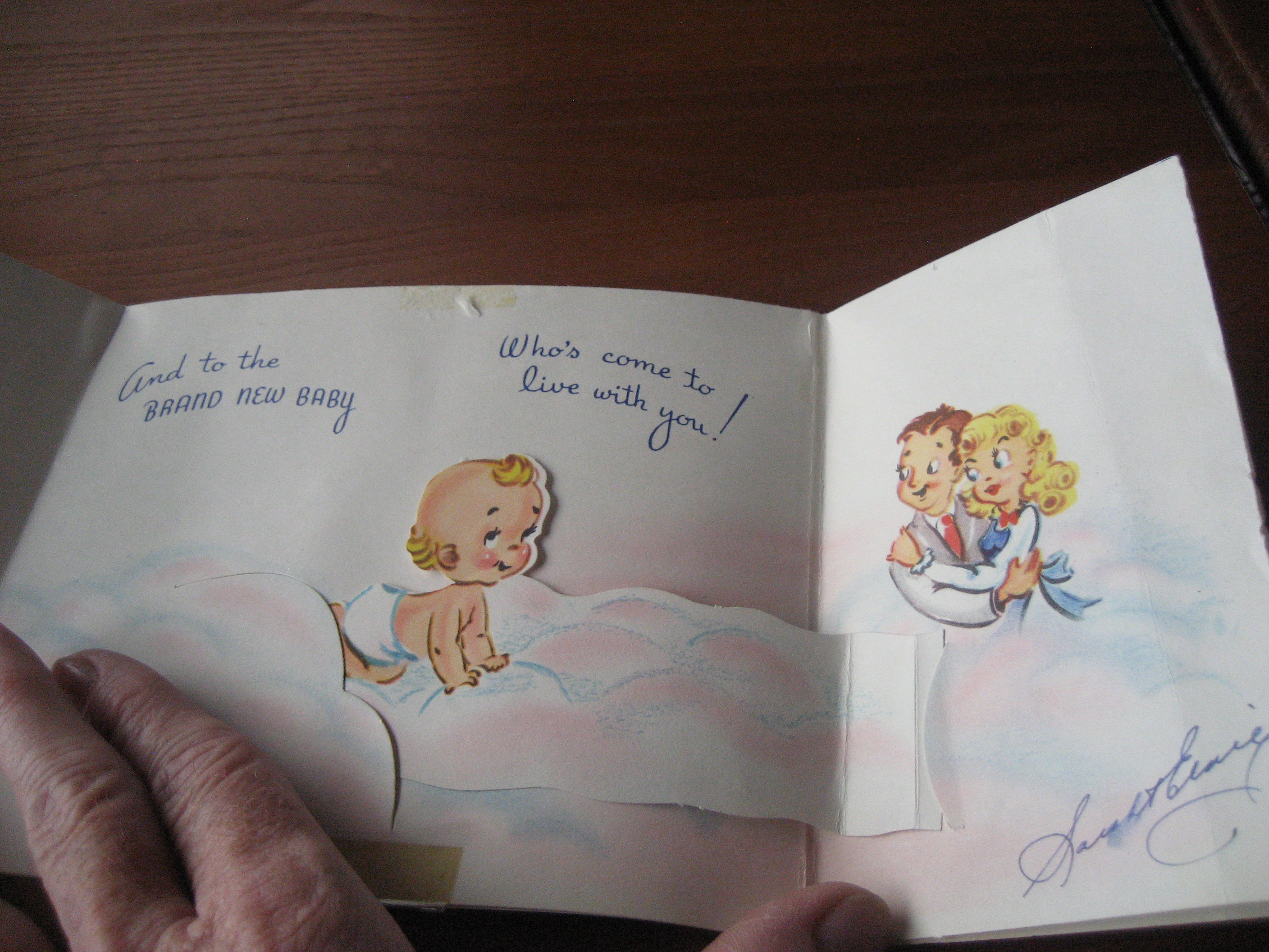1951 Congratulations Card